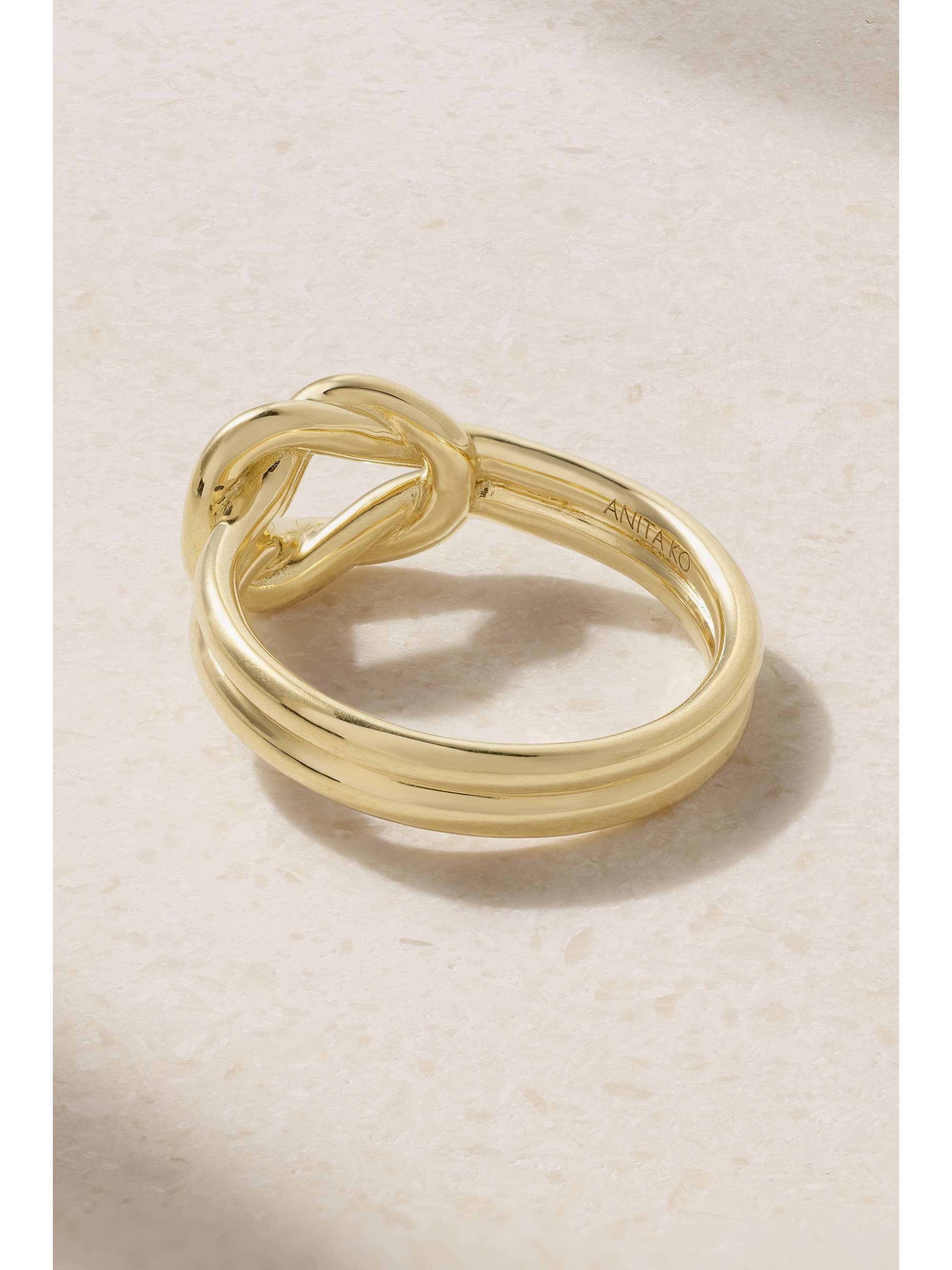 ANITA KO Knot 18-karat gold ring