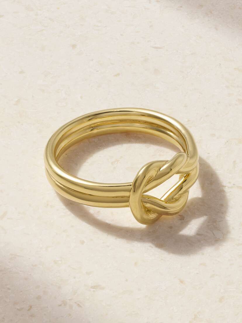 Anita Ko Knot 18-karat Gold Ring