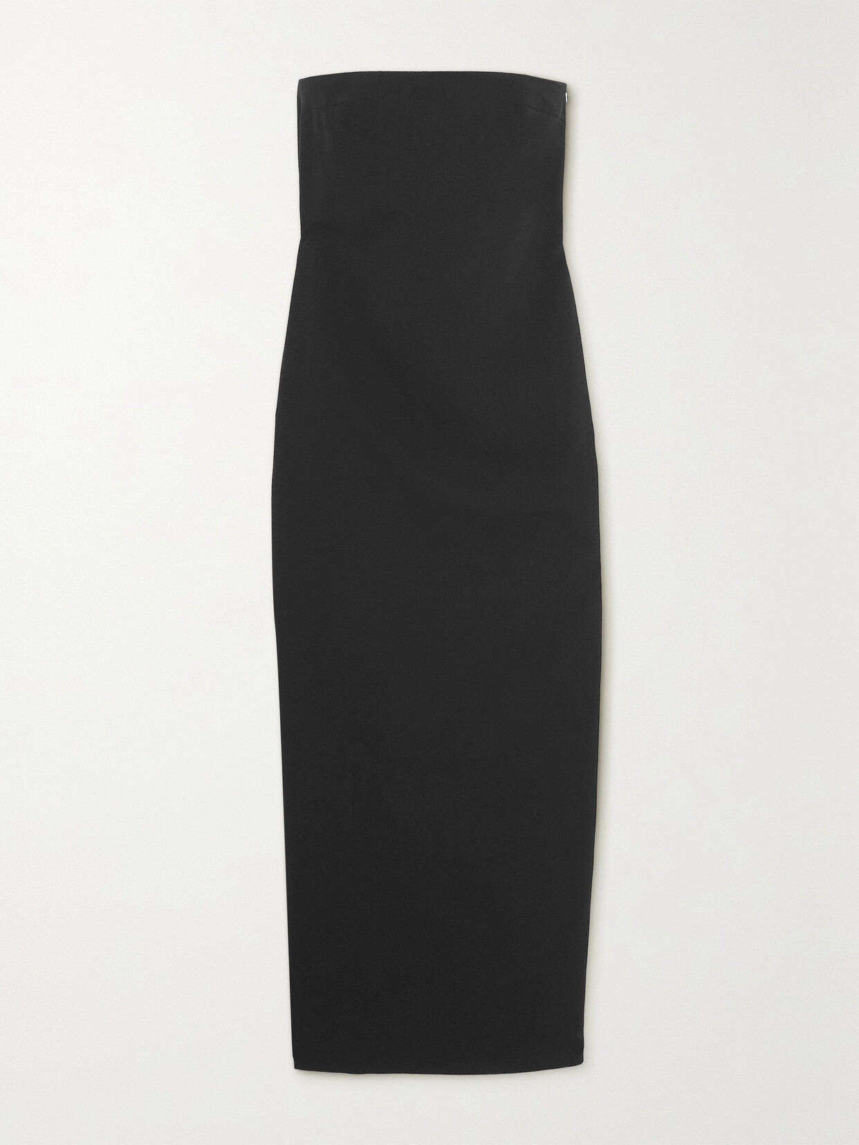 16ARLINGTON - Blaise Strapless Crepe And Satin Maxi Dress - Black