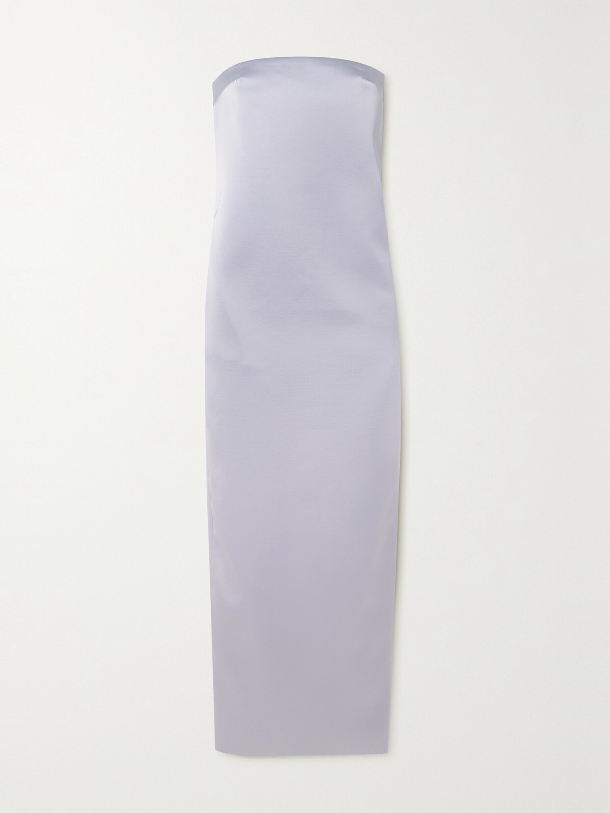 16ARLINGTON - Blaise Strapless Duchesse-satin Maxi Dress - Purple