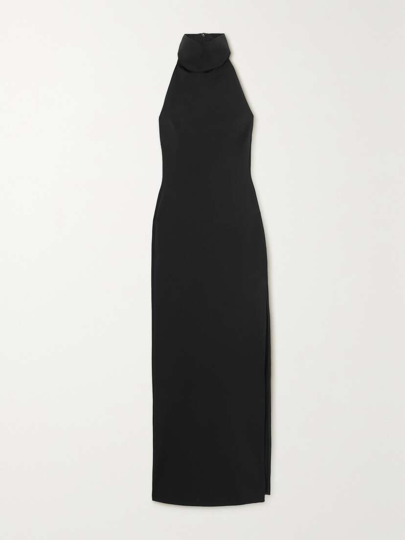 16Arlington Cassandra Jersey Halterneck Maxi Dress - UK 14