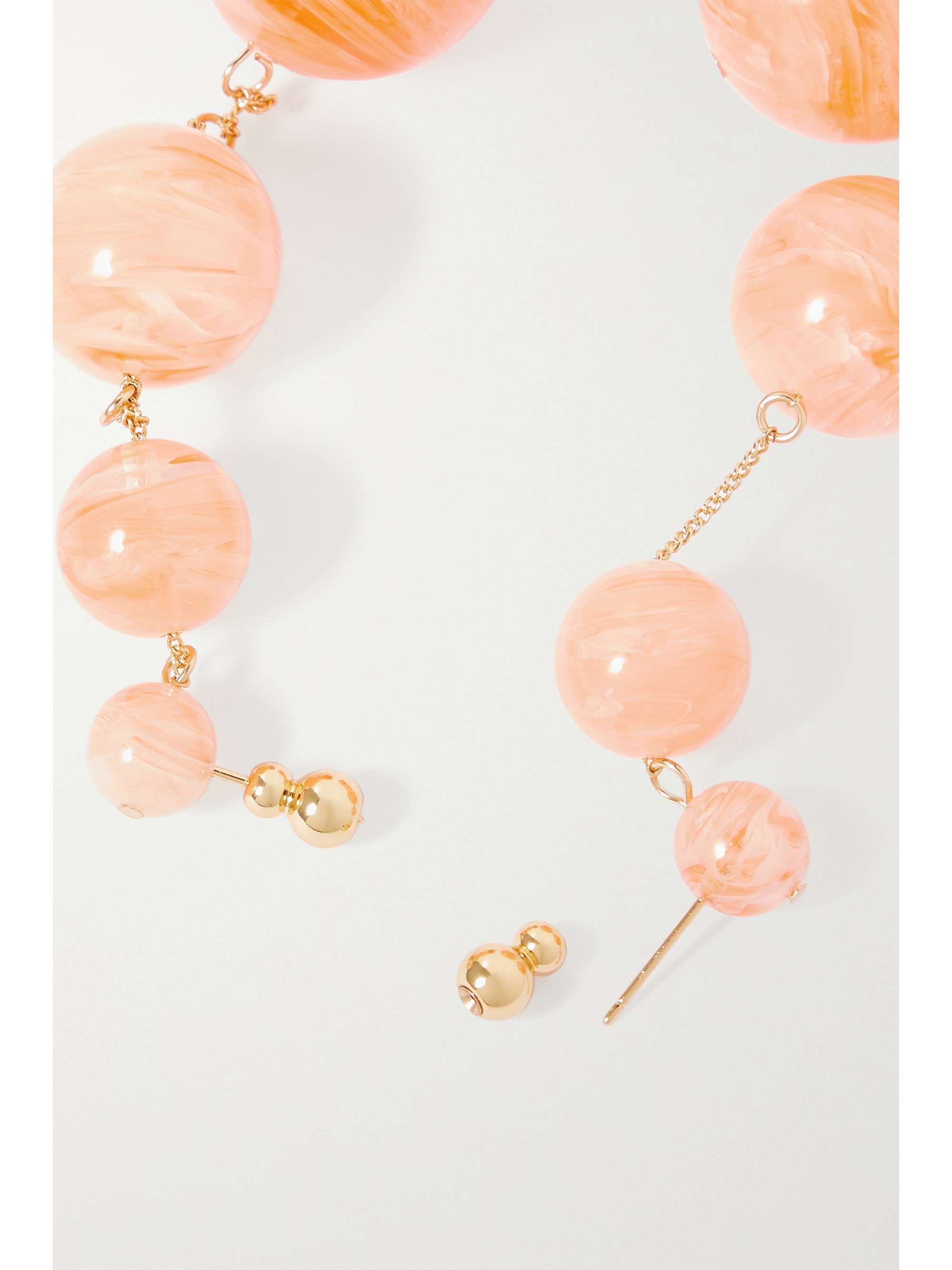 CULT GAIA Candace gold-tone beaded earrings