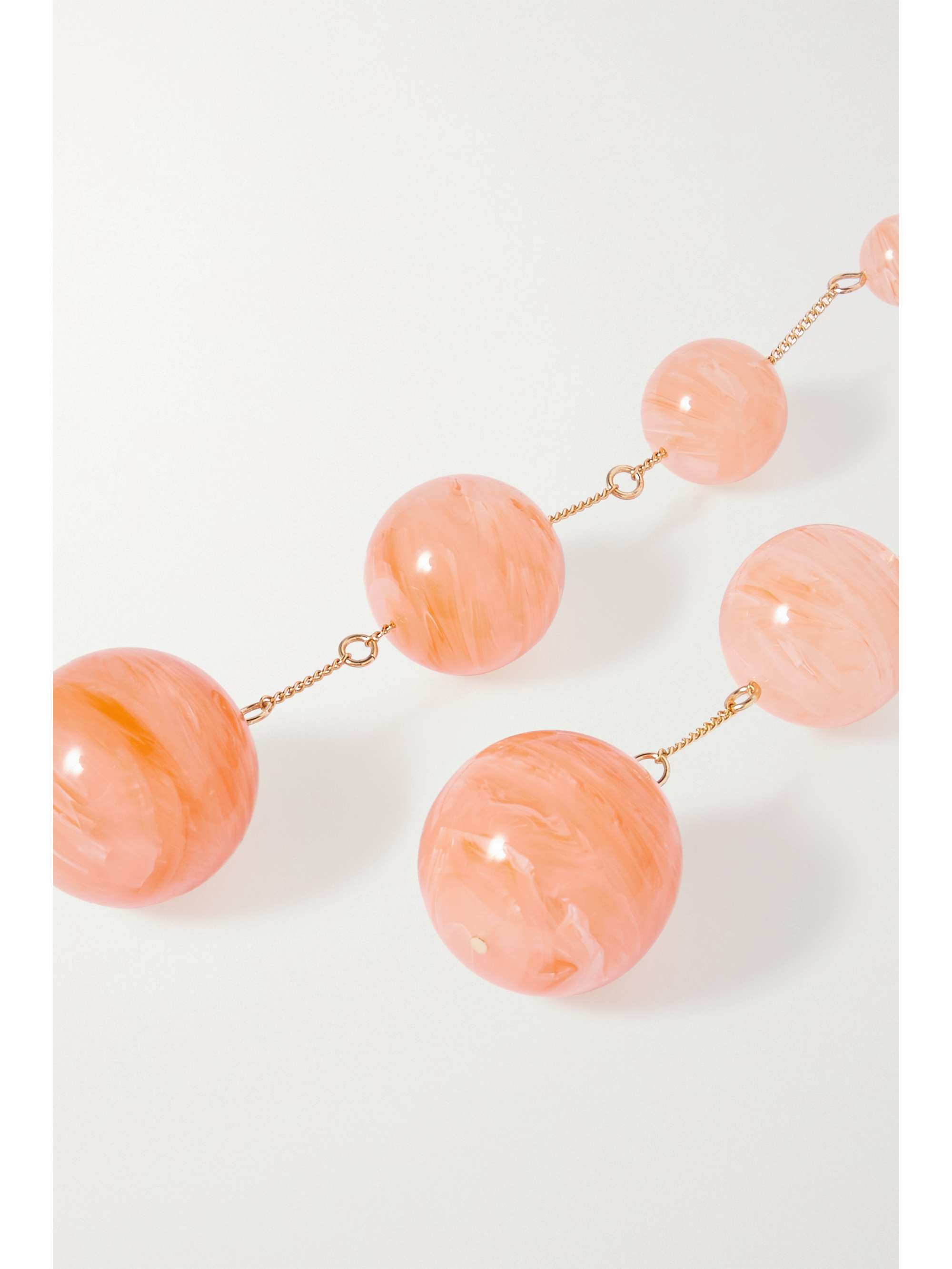 CULT GAIA Candace gold-tone beaded earrings