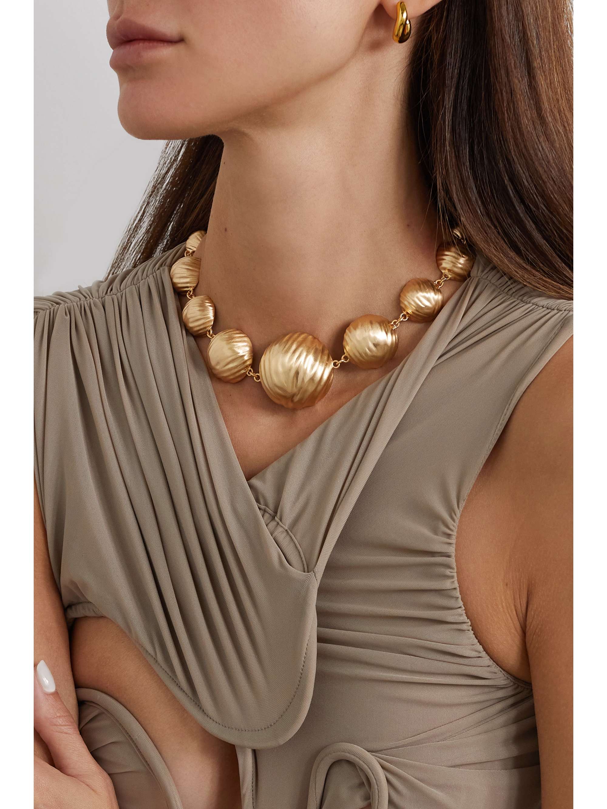 CULT GAIA Bijan rose gold-tone choker