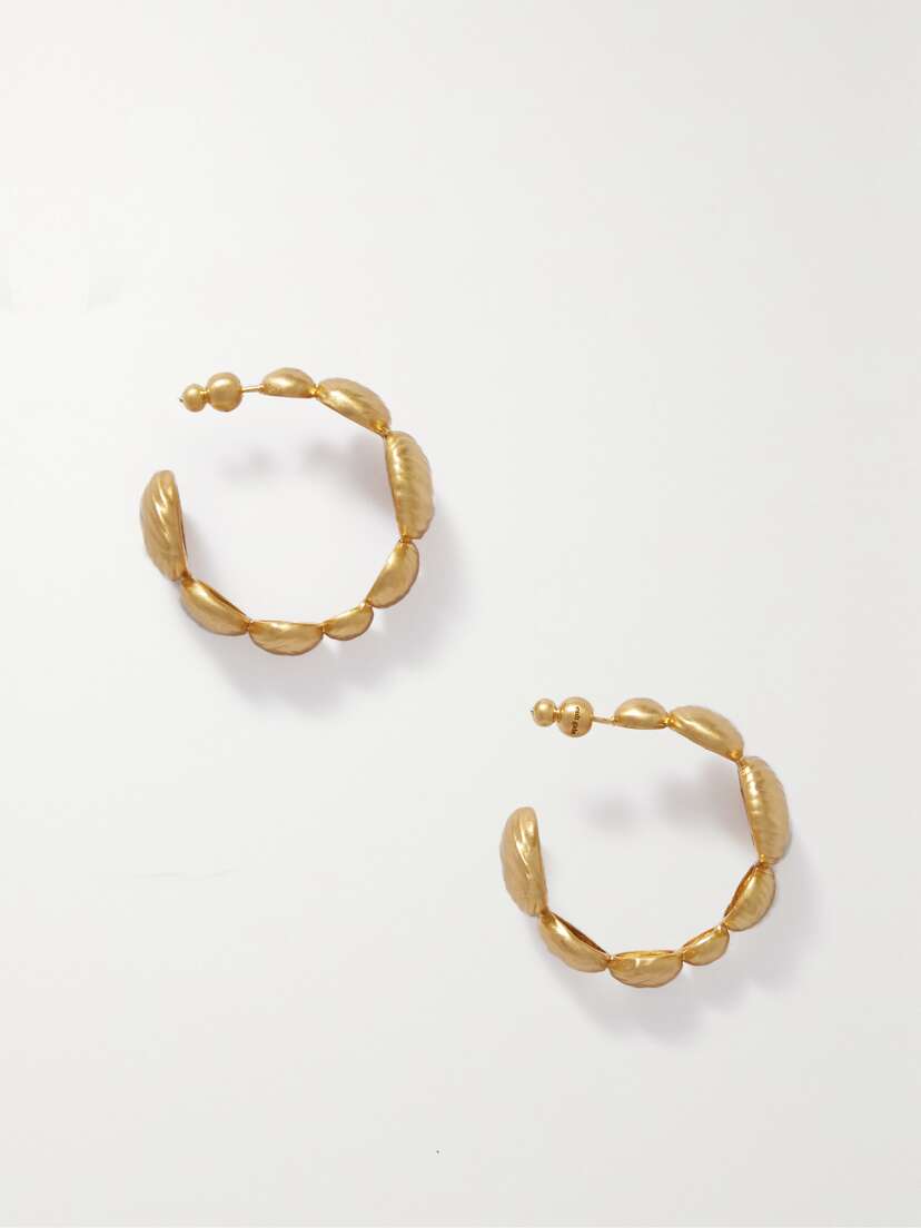 Cult Gaia Shirin Gold-tone Earrings