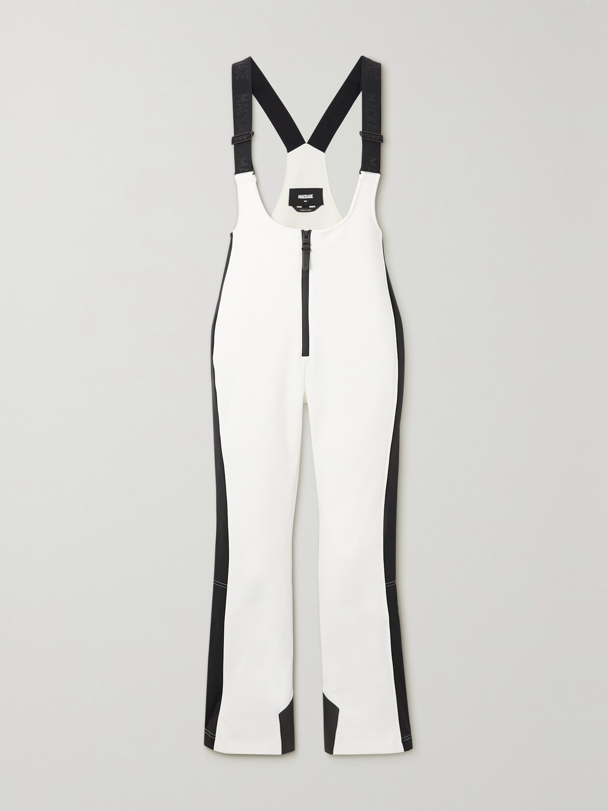 Mackage - Gia Color-block Stretch Salopettes - Off-white