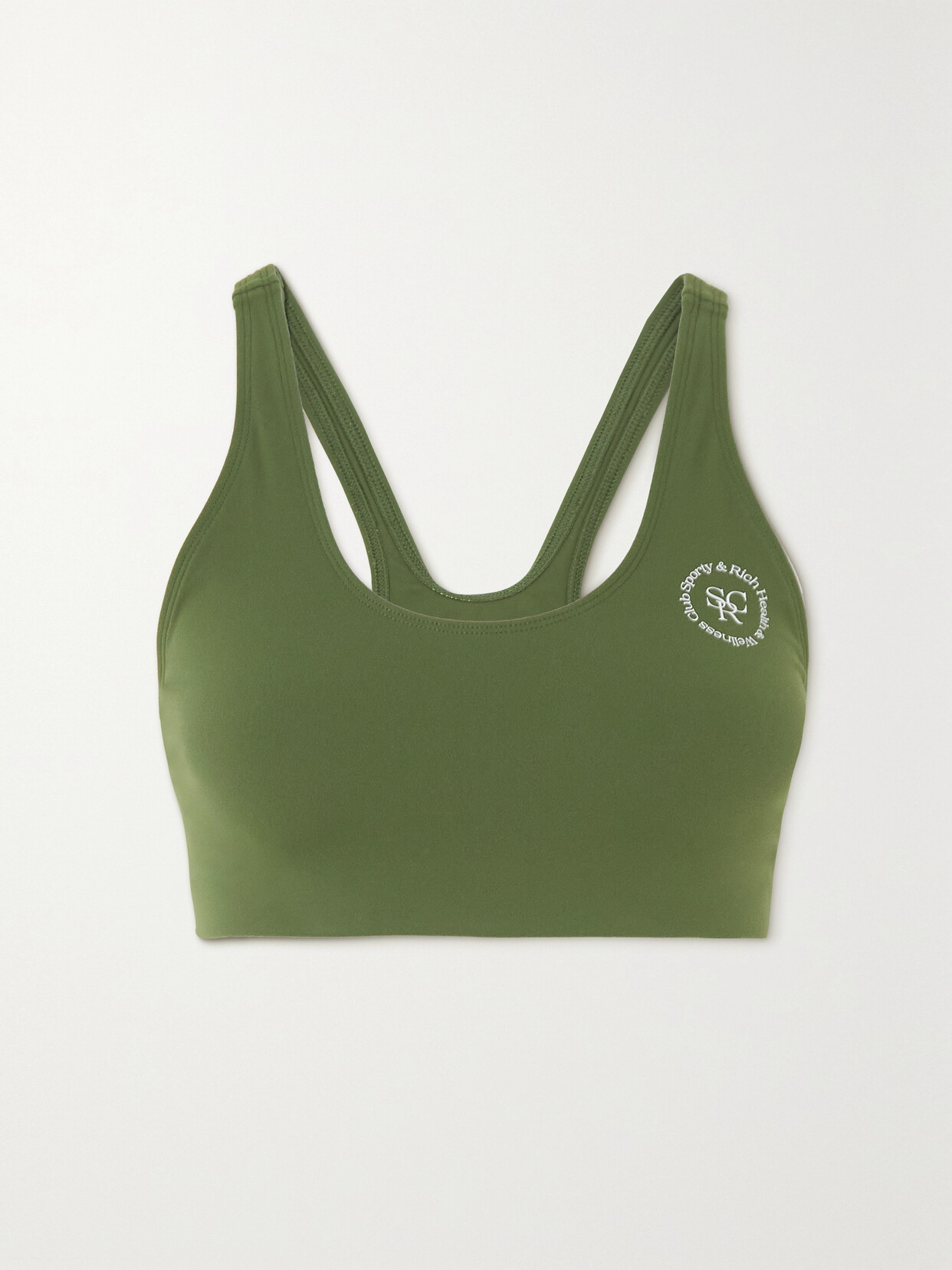 Sporty & Rich - Srhwc Stretch Sports Bra - Green