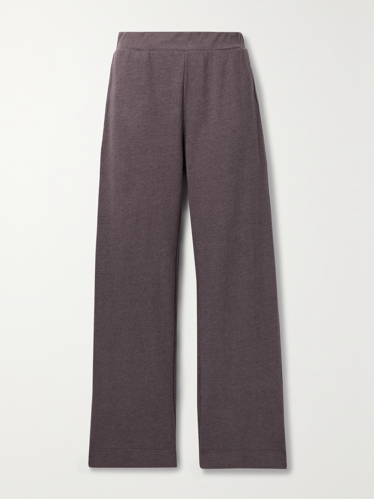 Year of Ours - Cotton-blend Jersey Track Pants - Brown