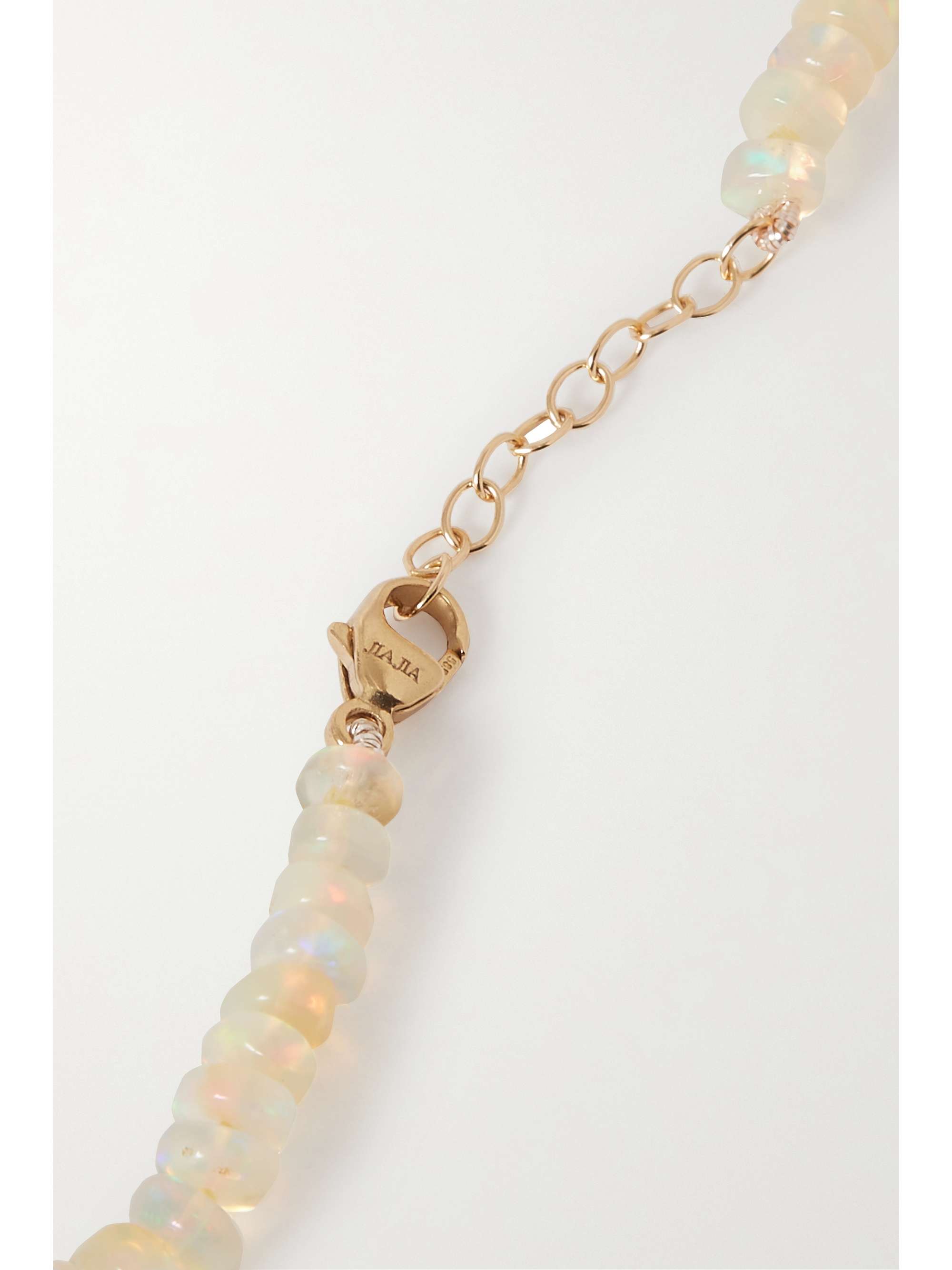 JIA JIA Gold opal necklace