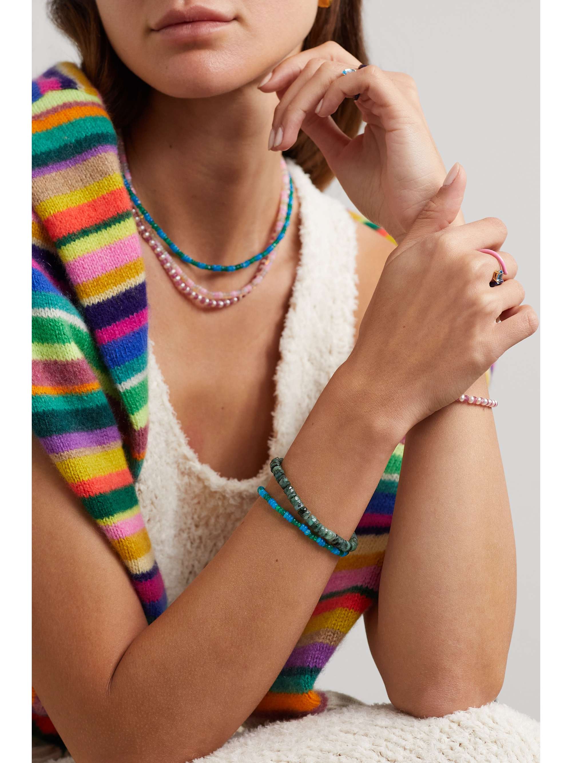 JIA JIA Gold opal bracelet