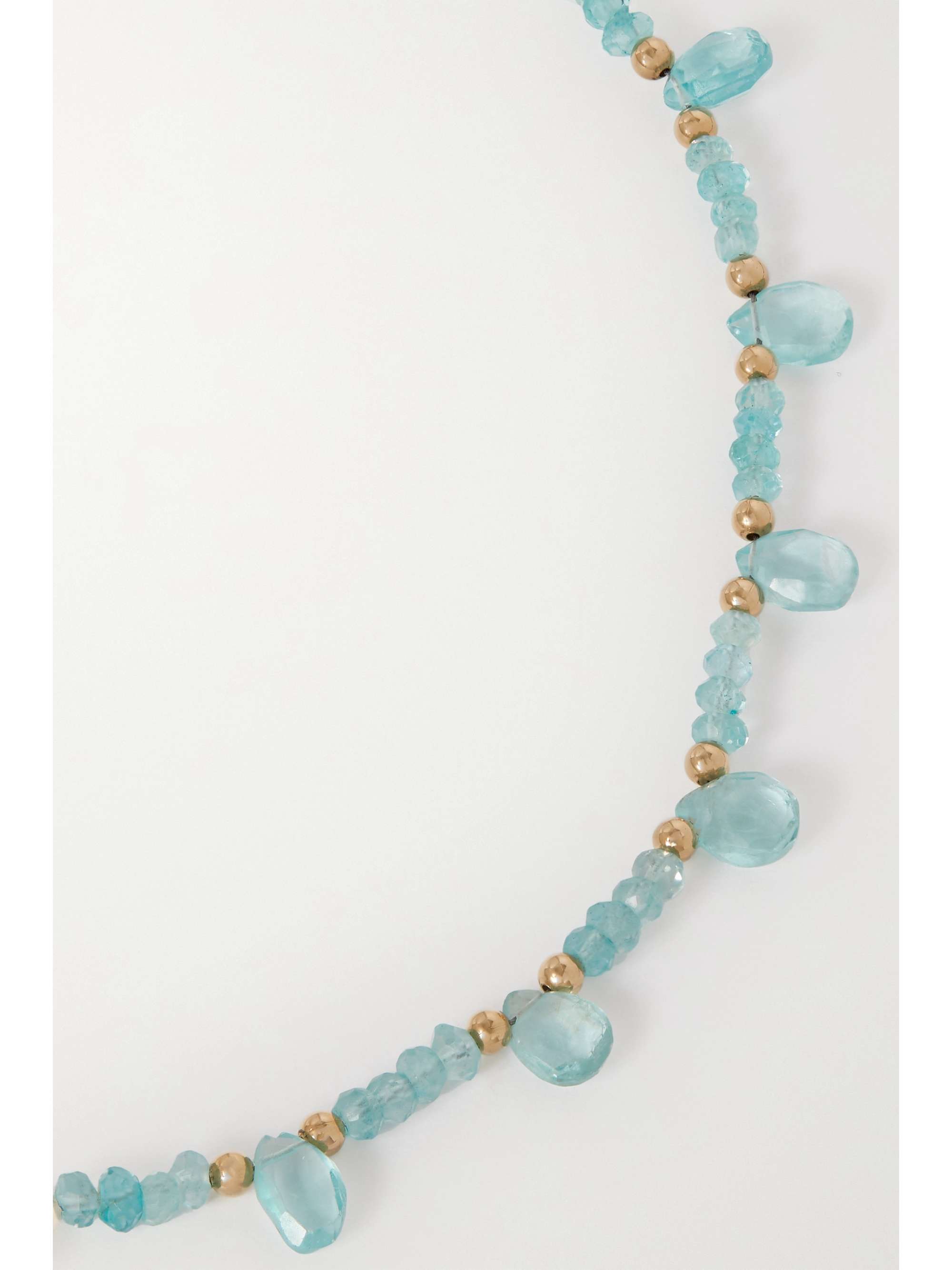 JIA JIA Gold apatite necklace