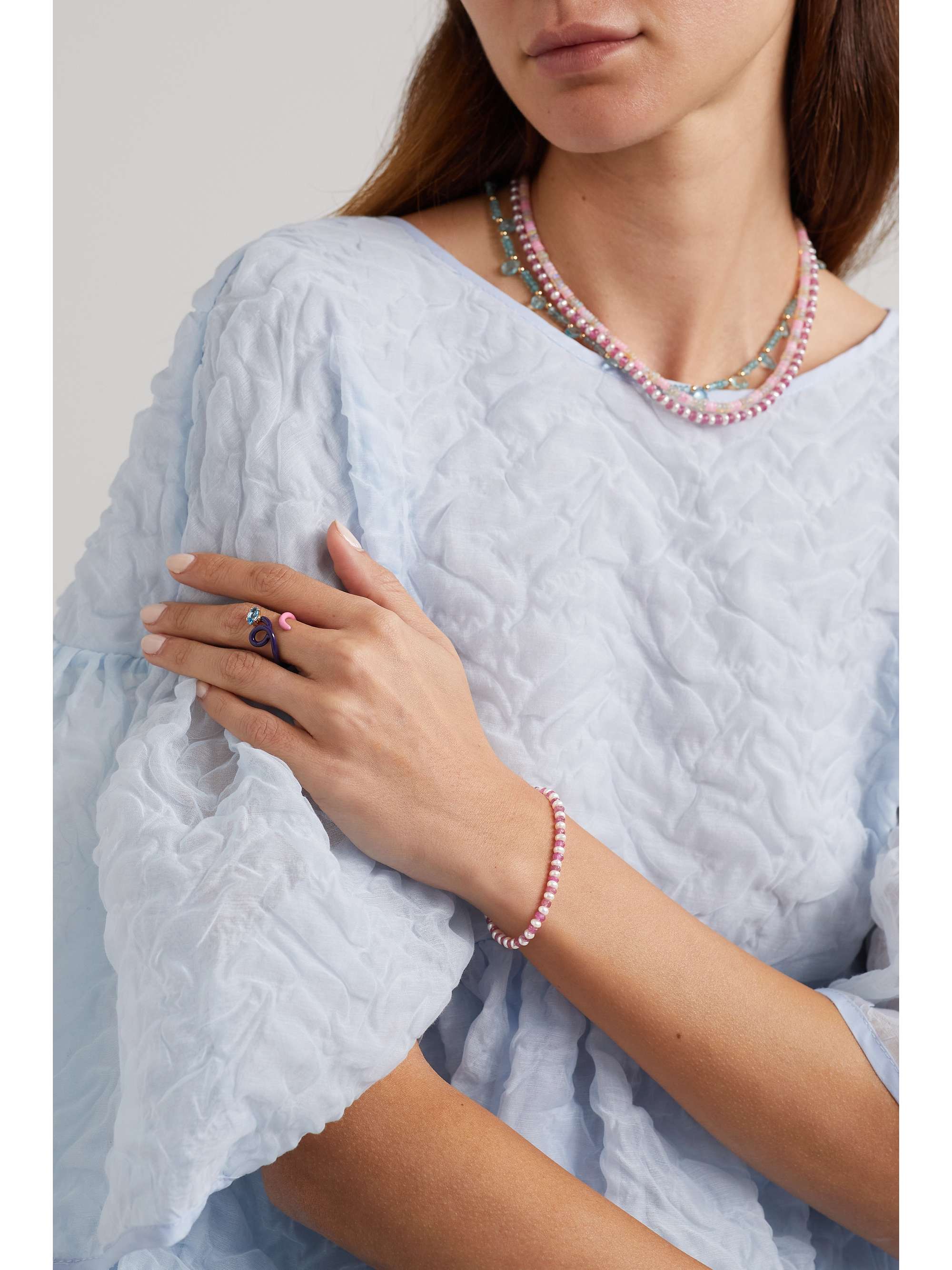 JIA JIA Gold sapphire bracelet