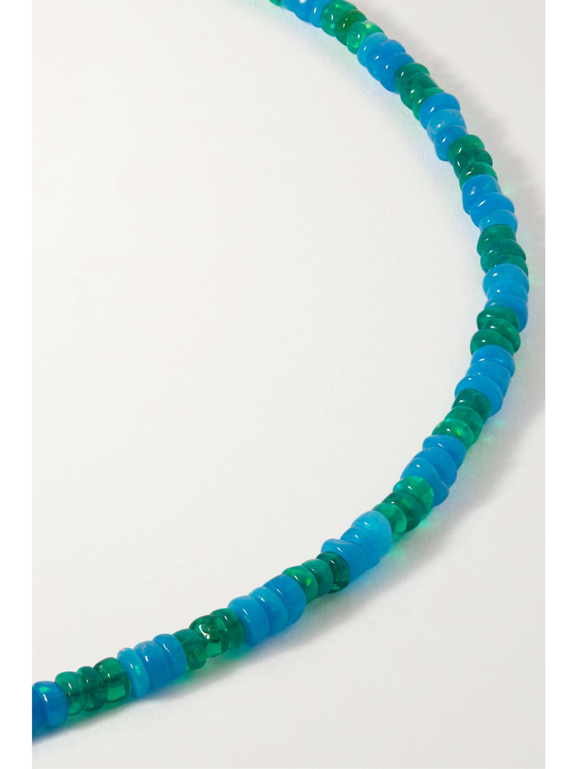 JIA JIA Gold opal necklace