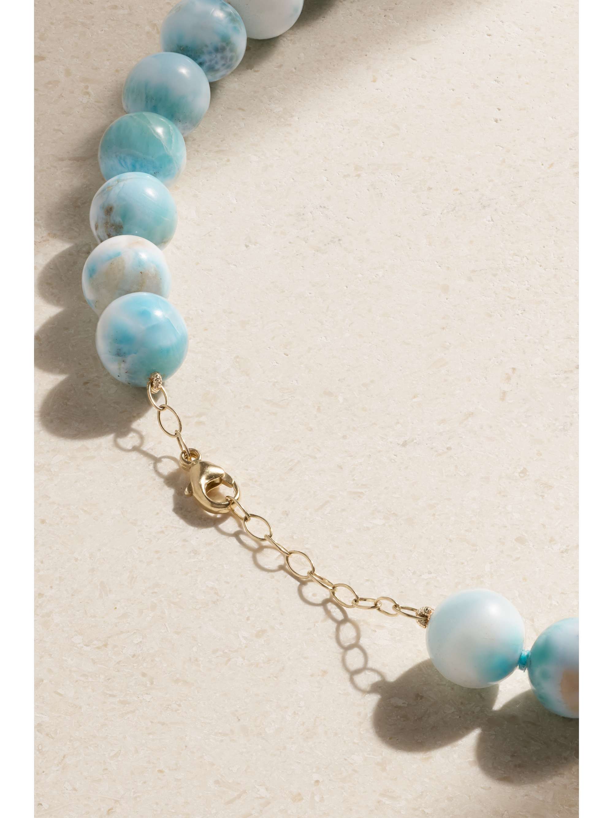 JIA JIA Gold crystal necklace