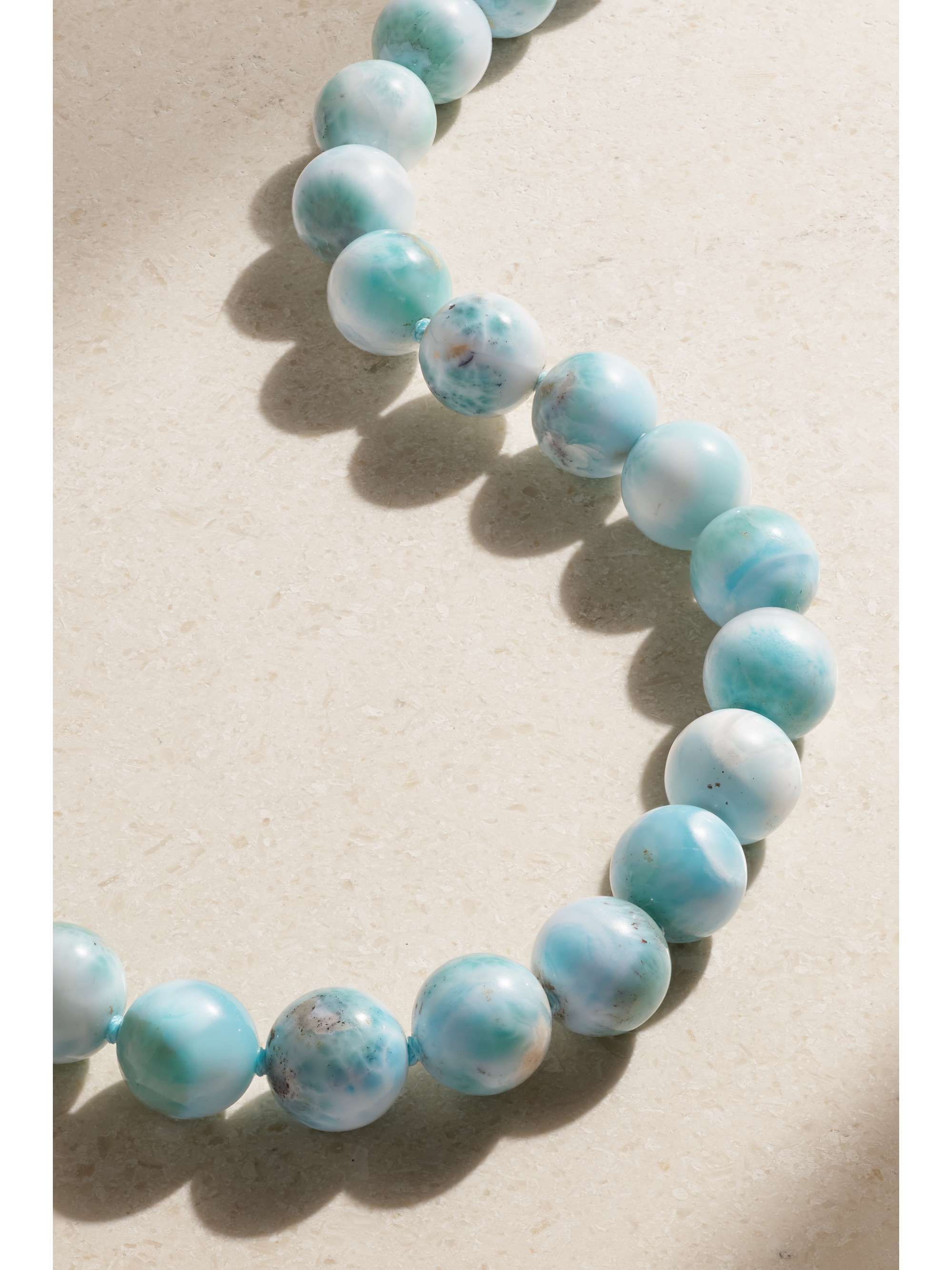 JIA JIA Gold crystal necklace