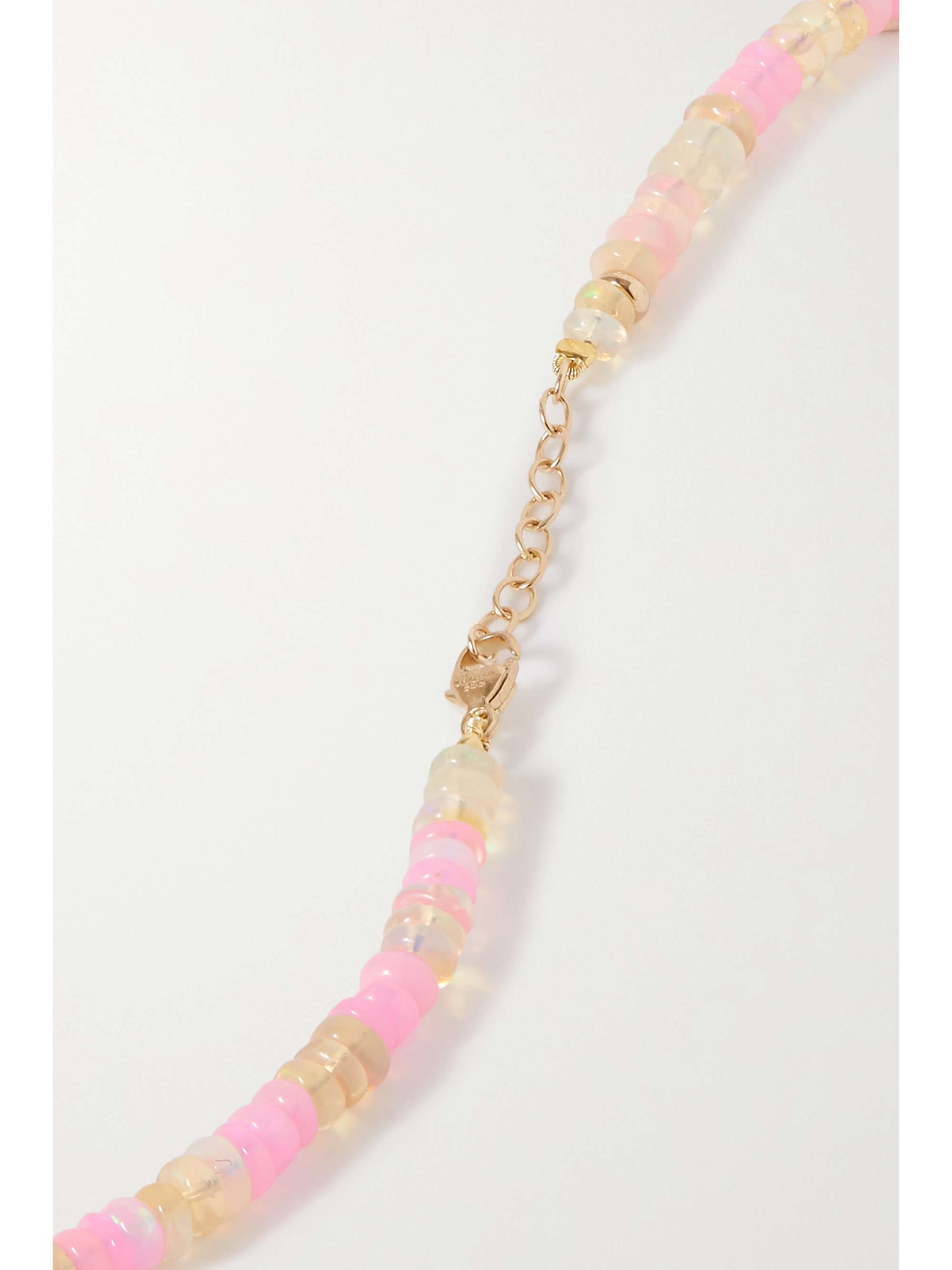 JIA JIA Gold opal necklace