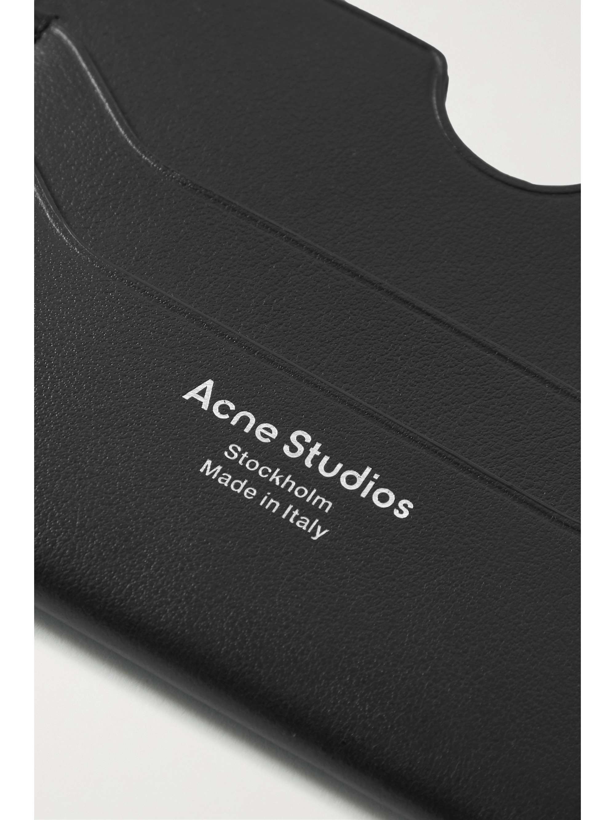 ACNE STUDIOS Leather cardholder