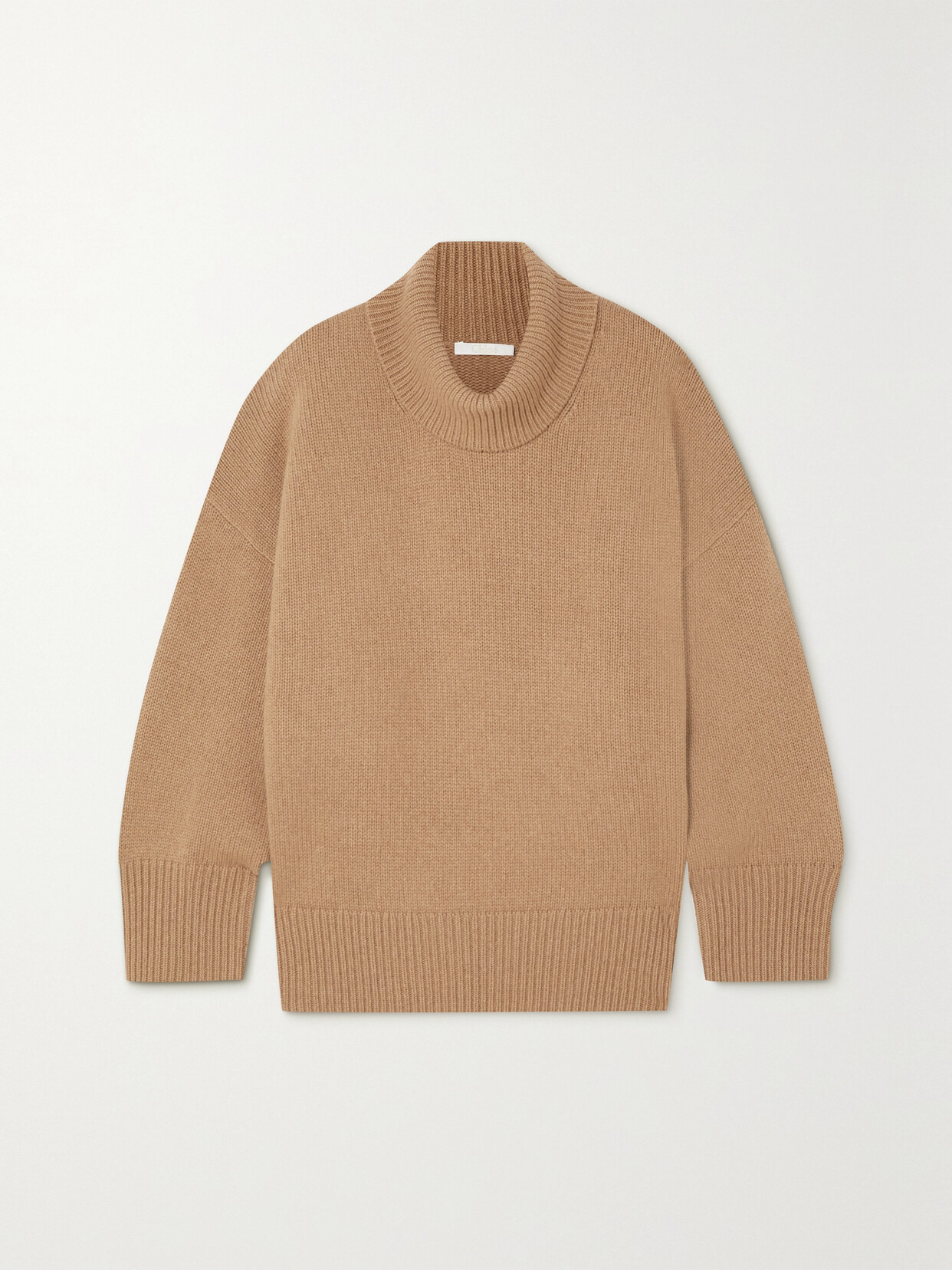 Chloé - + Net Sustain Recycled-cashmere Turtleneck Sweater - Brown