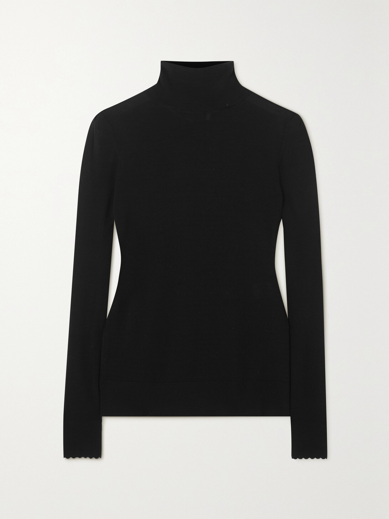 Chloé Wool Turtleneck Sweater - Black
