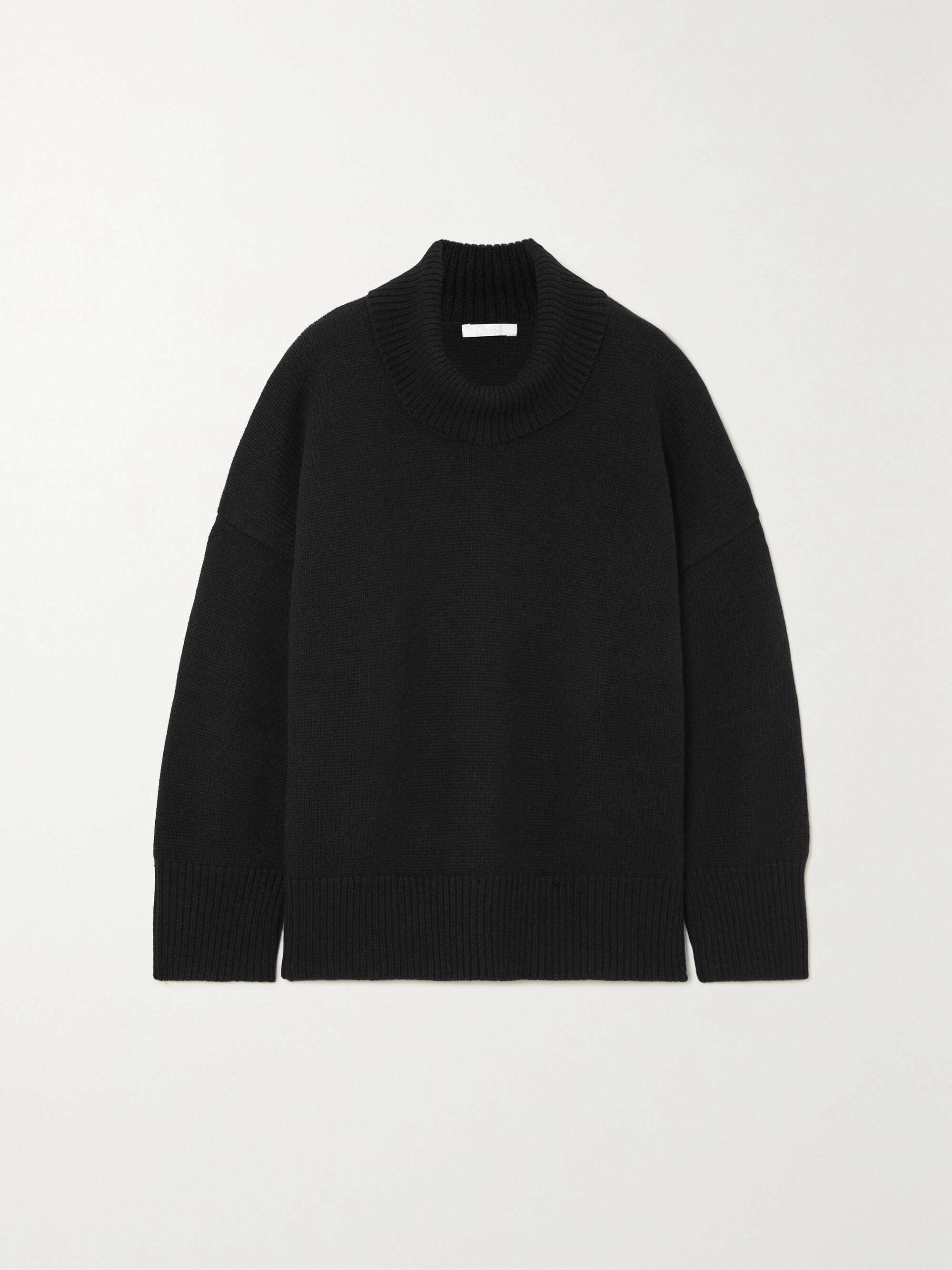 Black Cashmere turtleneck sweater 
