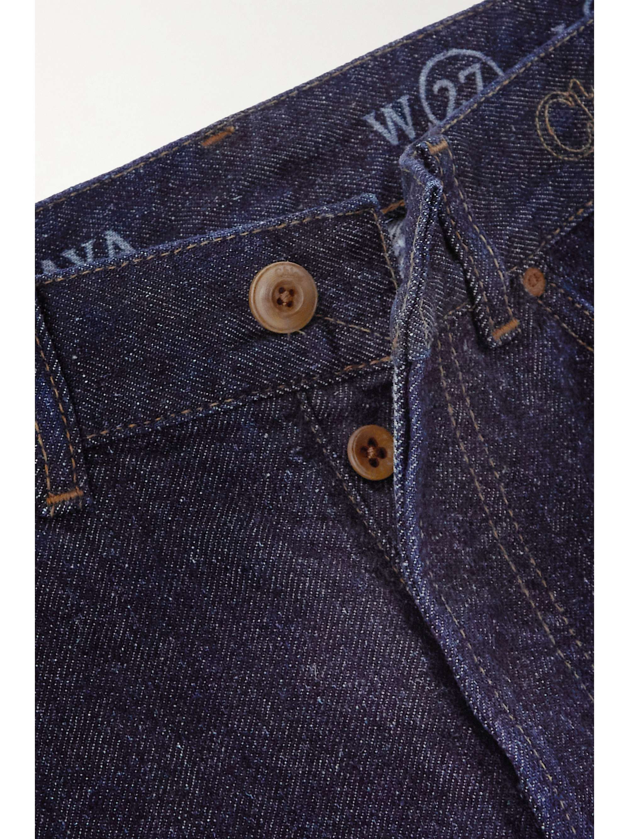CHLOÉ + NET SUSTAIN recycled high-rise flared jeans