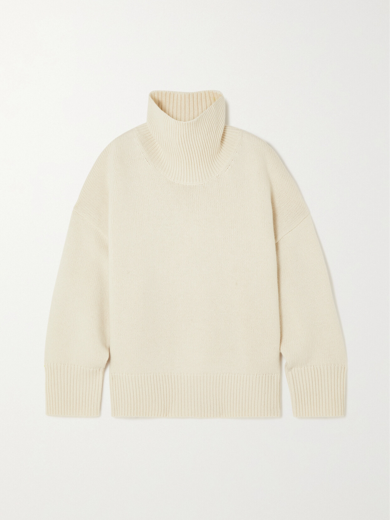 Chloé - + Net Sustain Recycled-cashmere Turtleneck Sweater - White