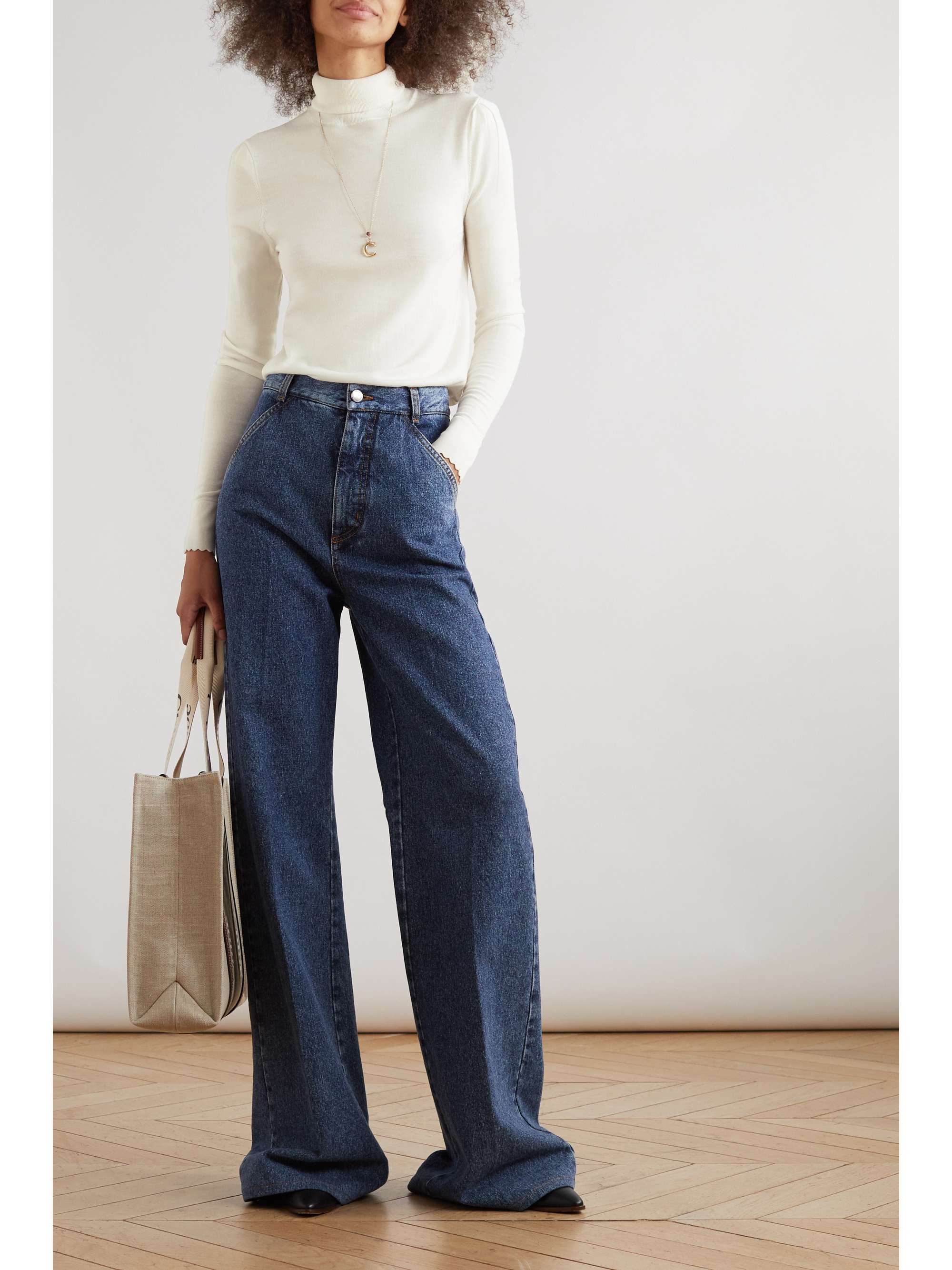 CHLOÉ Wool turtleneck sweater