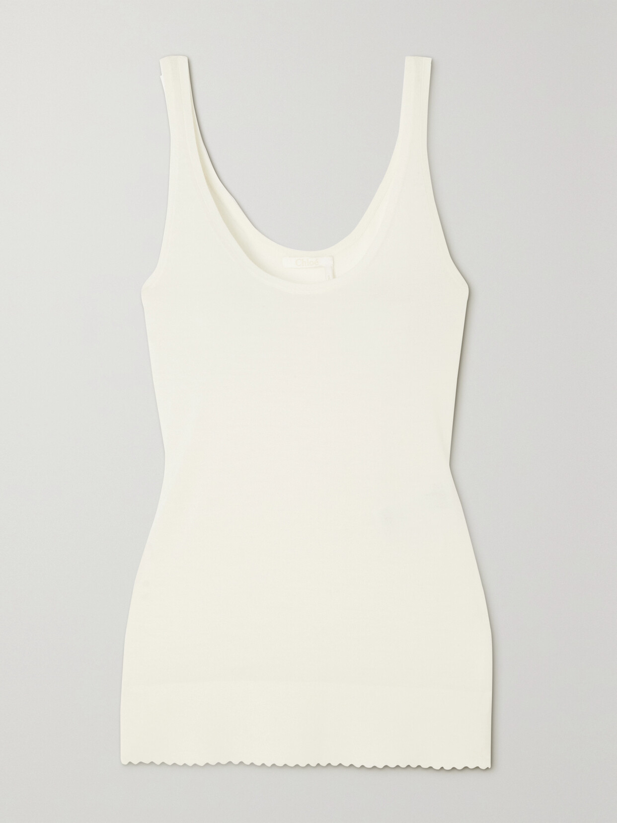 Chloé Wool Tank - White