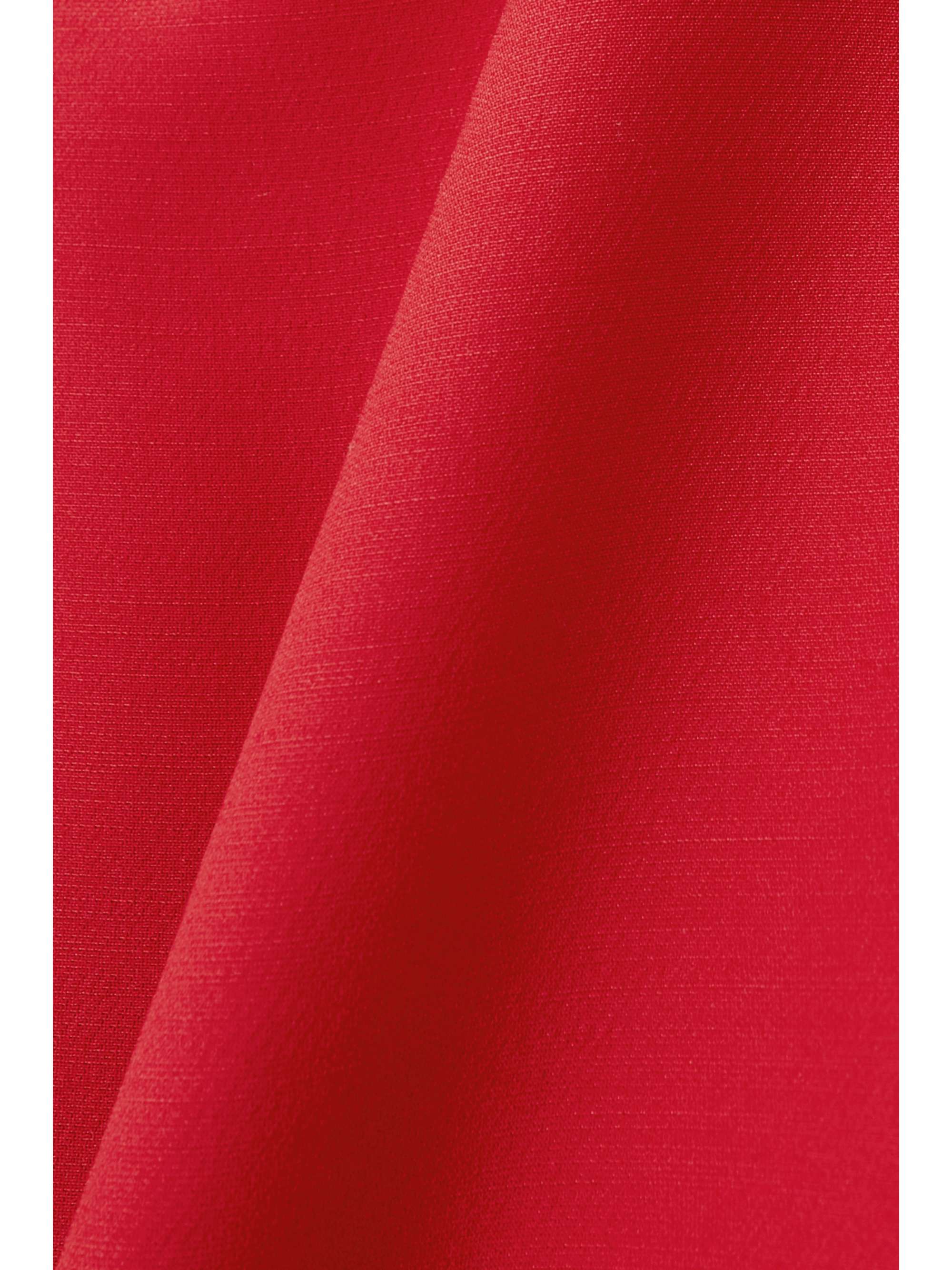 VALENTINO Cutout wool and silk-blend mini dress