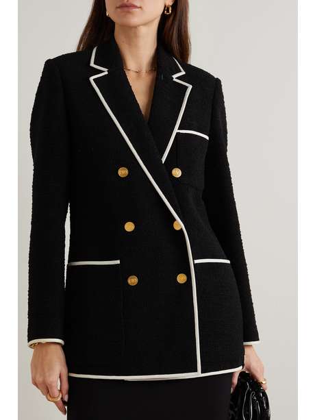 Valenciane Blazer with Brooch