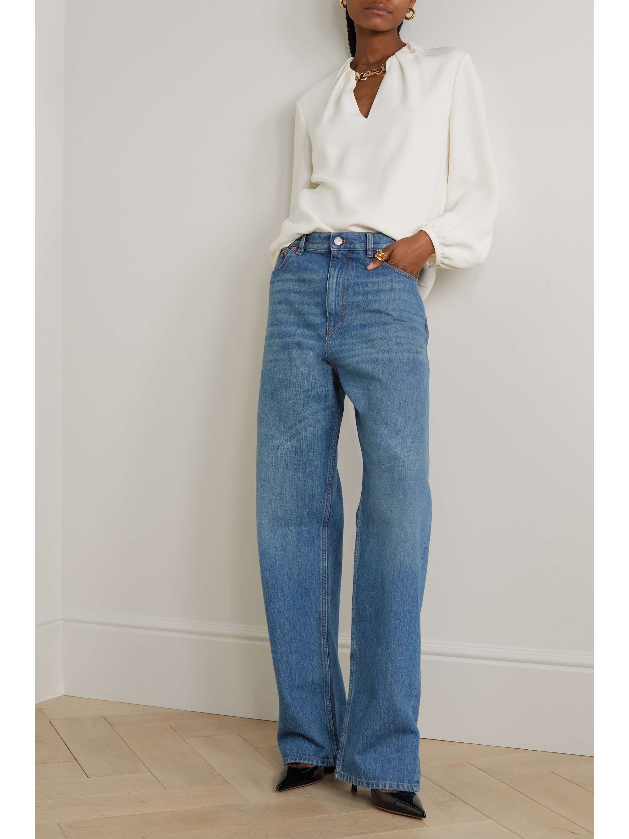 VALENTINO GARAVANI Boyfriend jeans | NET-A-PORTER