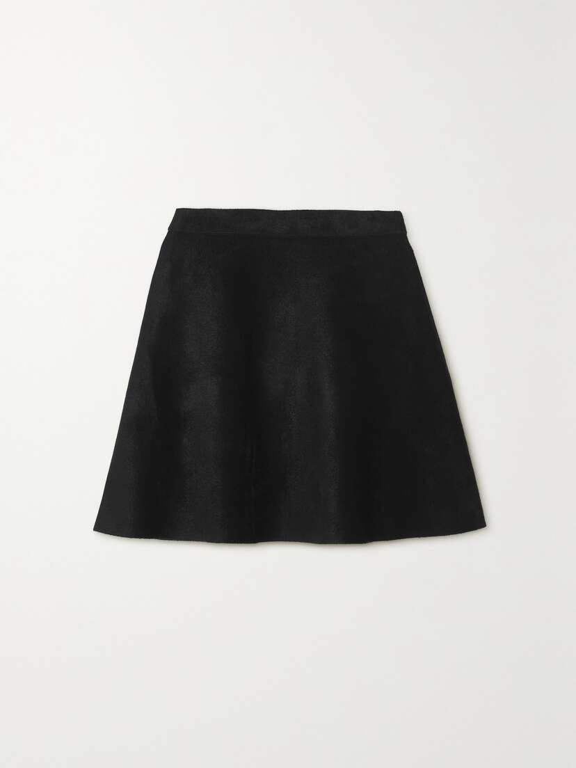 Alaïa Archetypes Velvet Mini Skirt