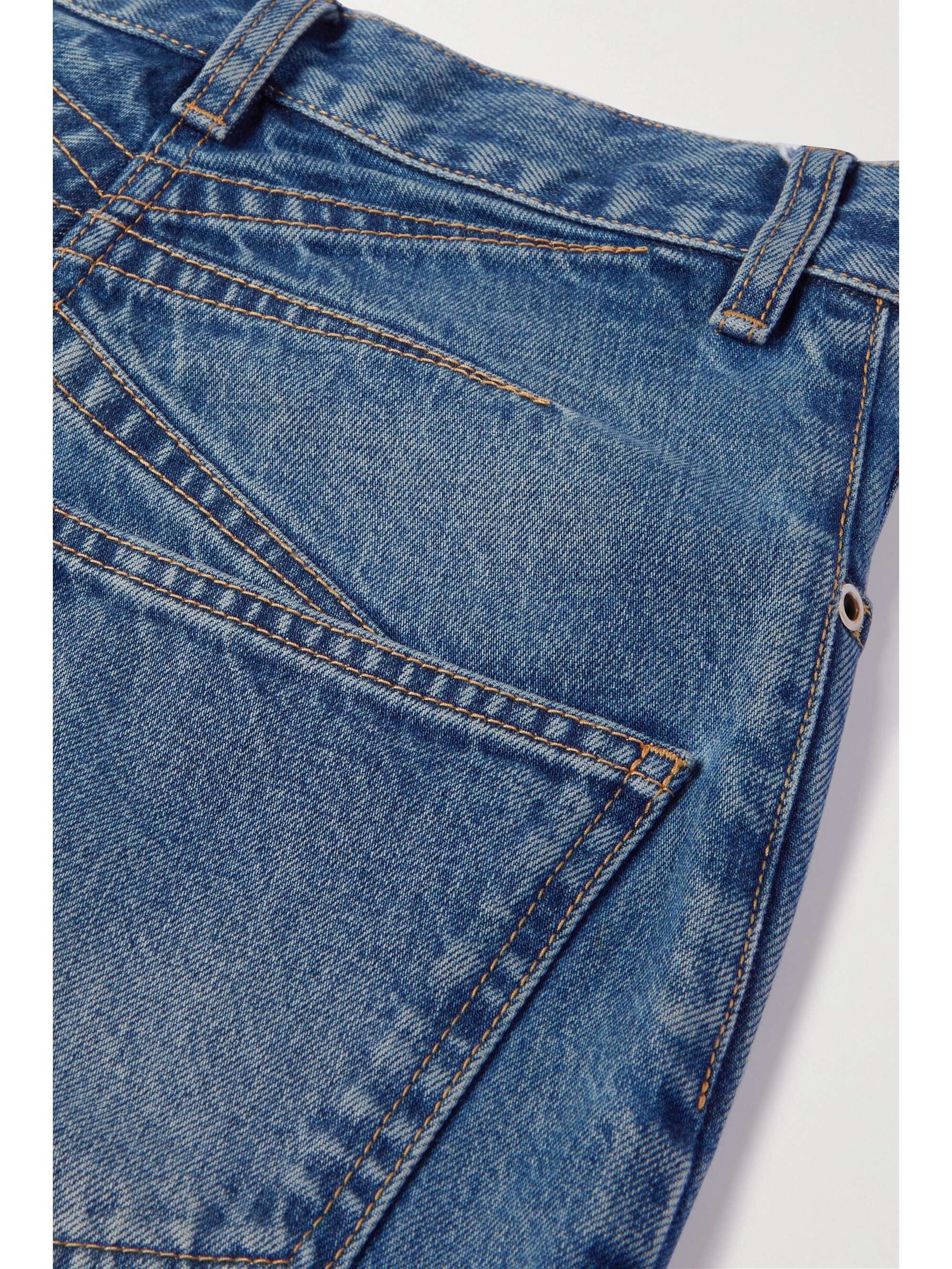 ALAÏA High-rise slim-leg jeans