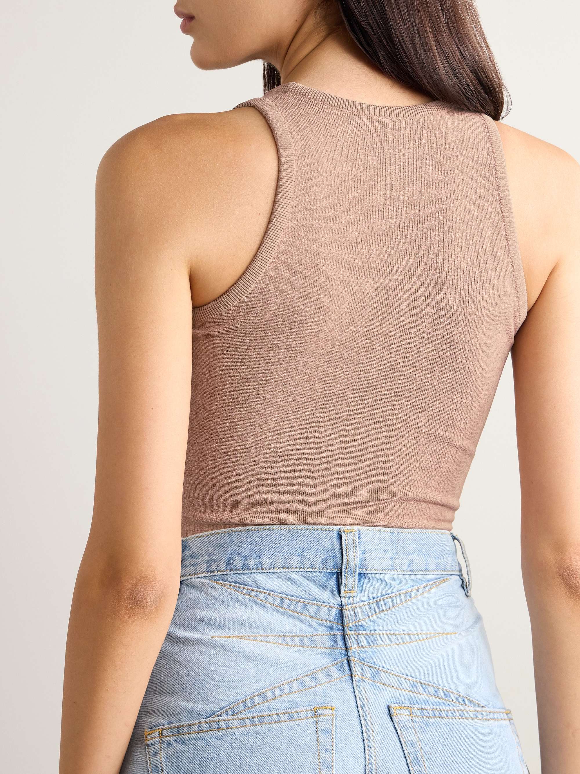 ALAÏA Editions stretch-knit bodysuit
