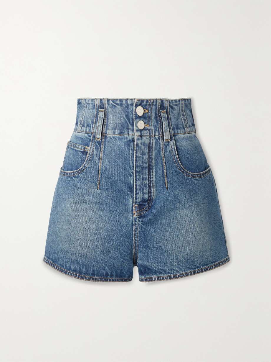 High Waisted Denim Shorts