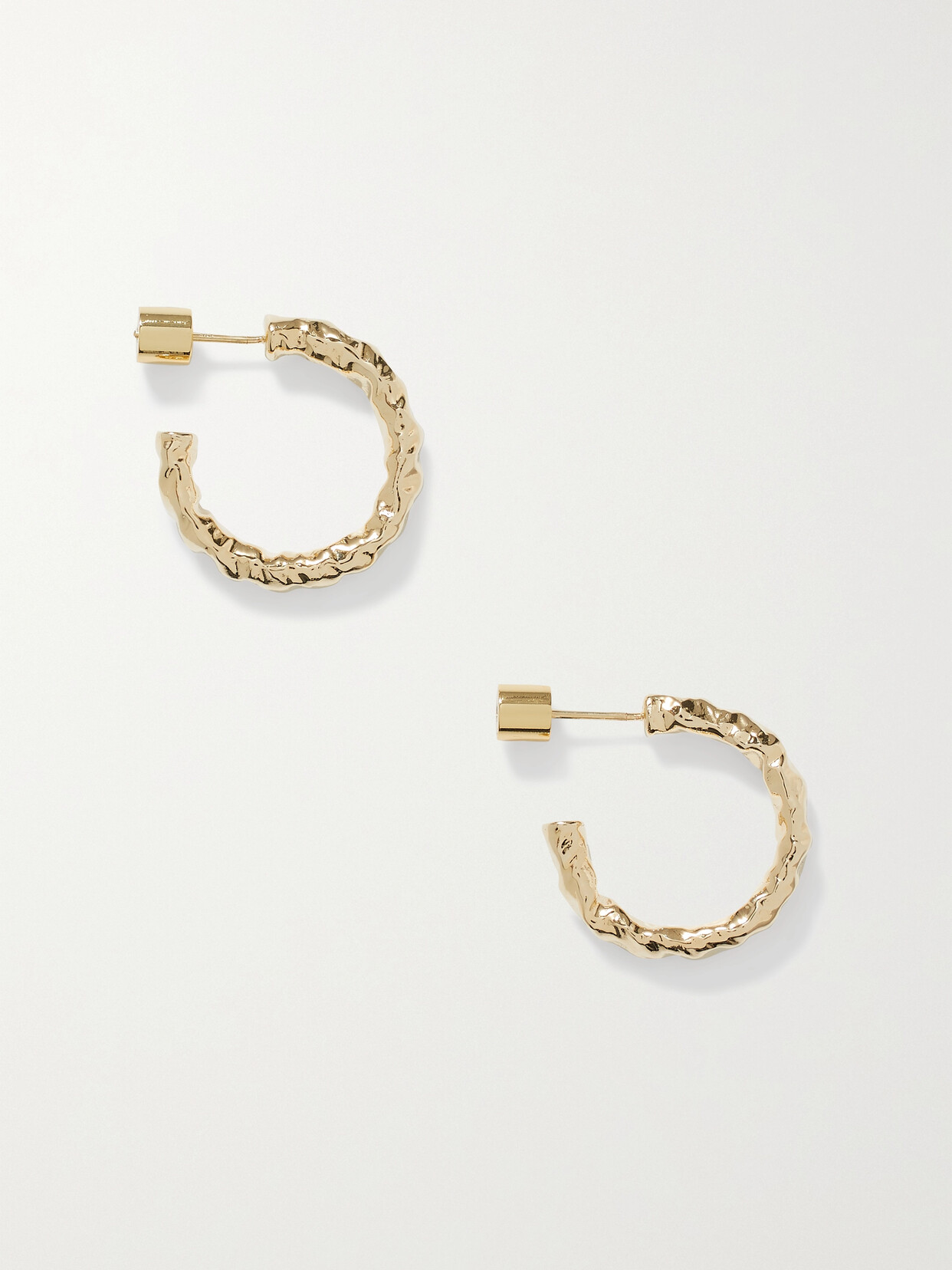 Jennifer Fisher Hailey Gold-plated Hoop Earrings