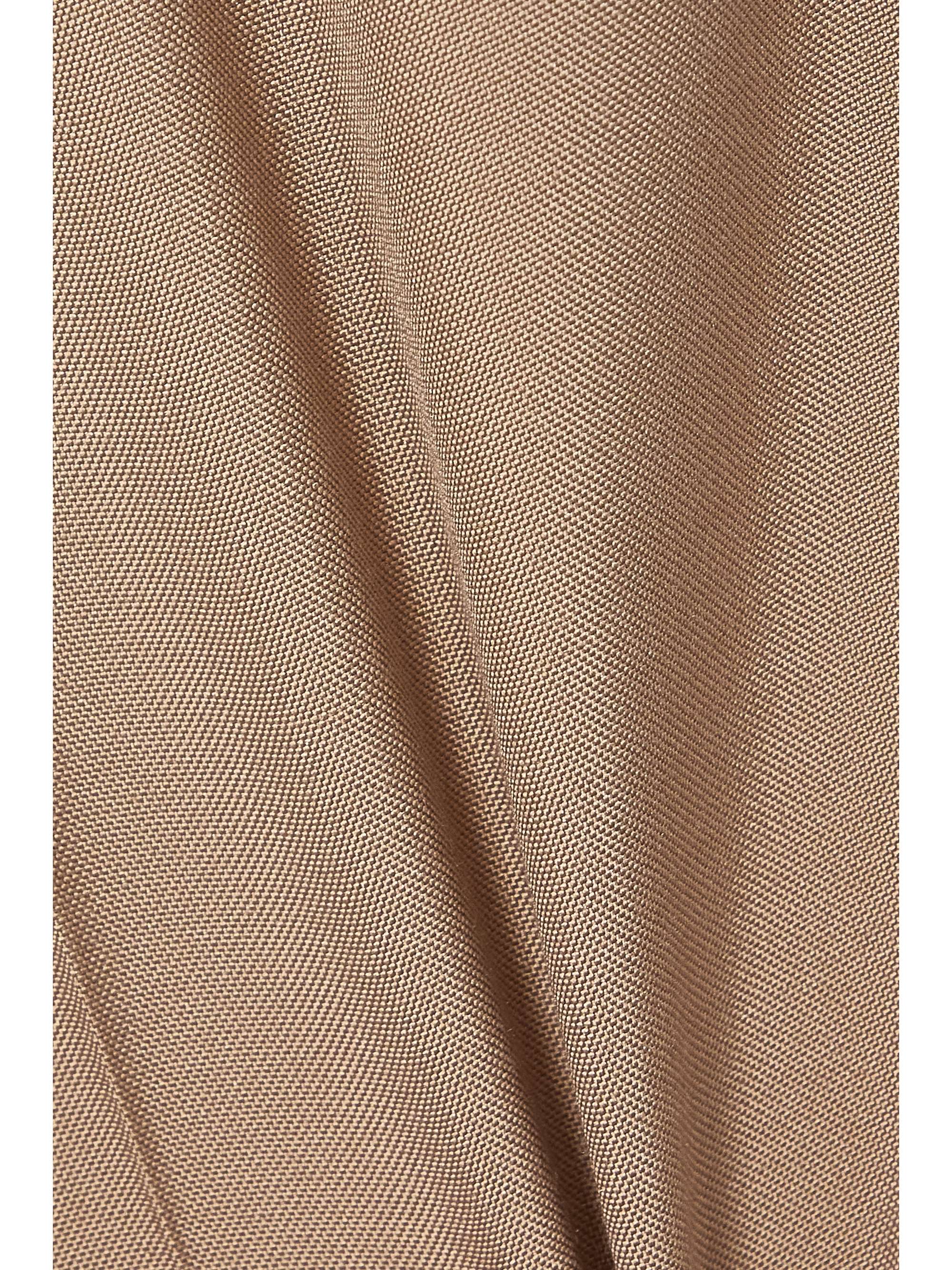 BRIONI Silk-canvas straight-leg pants