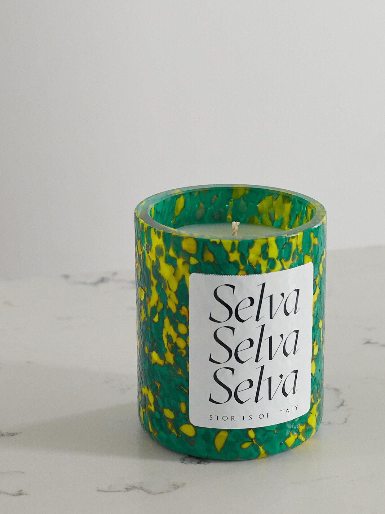 STORIES OF ITALY - Macchia Su Macchia Selva Scented Candle, 700g - Green