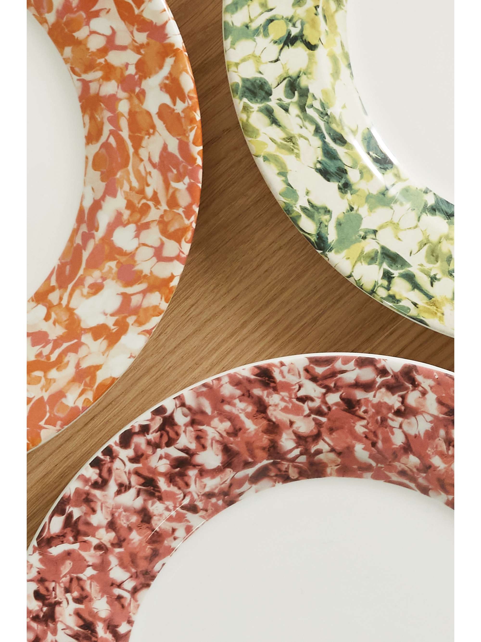 STORIES OF ITALY Macchia su Macchia set of six ceramic plates