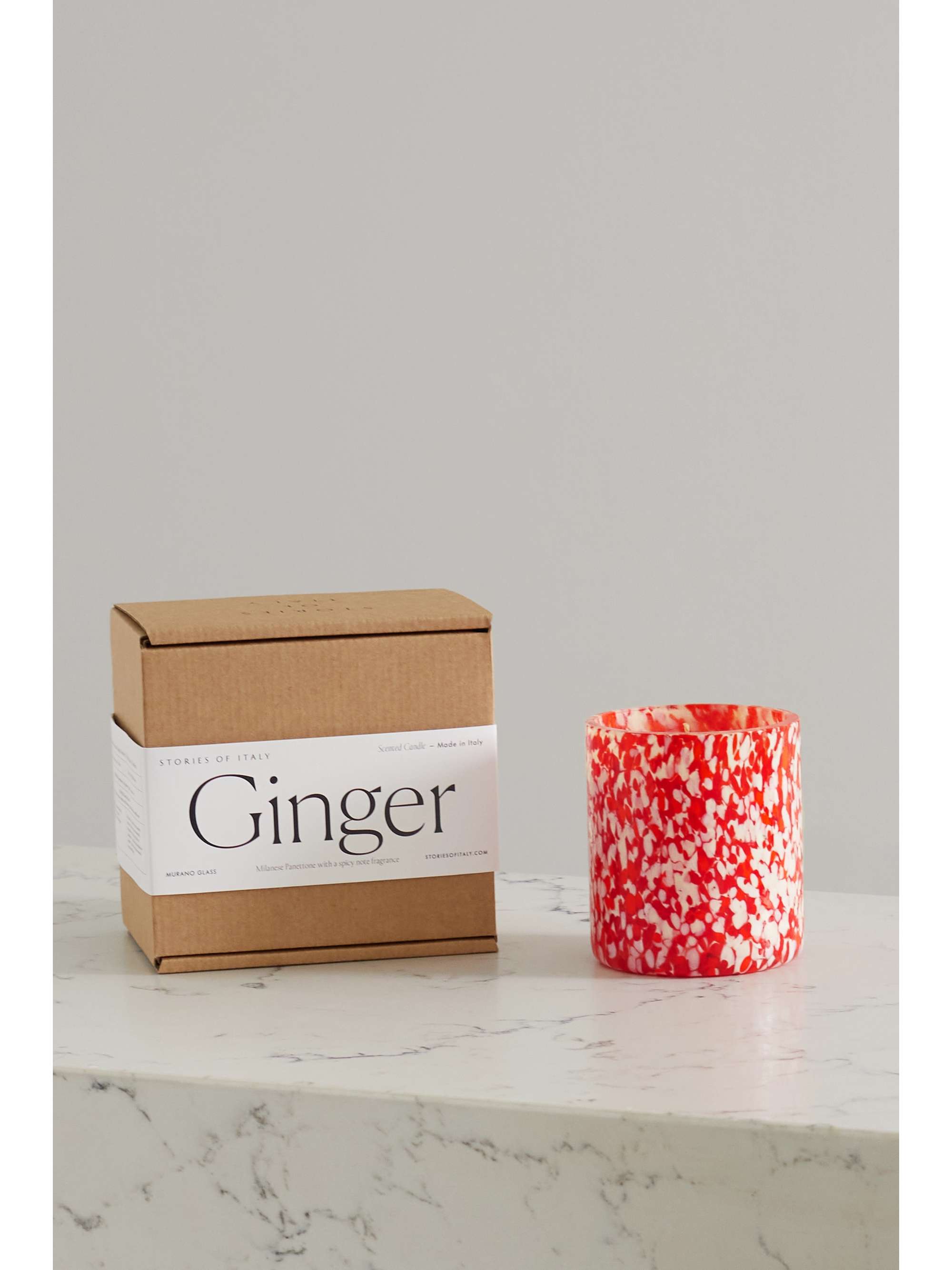 STORIES OF ITALY Bougie parfumée Macchia su Macchia Ginger, 700 g