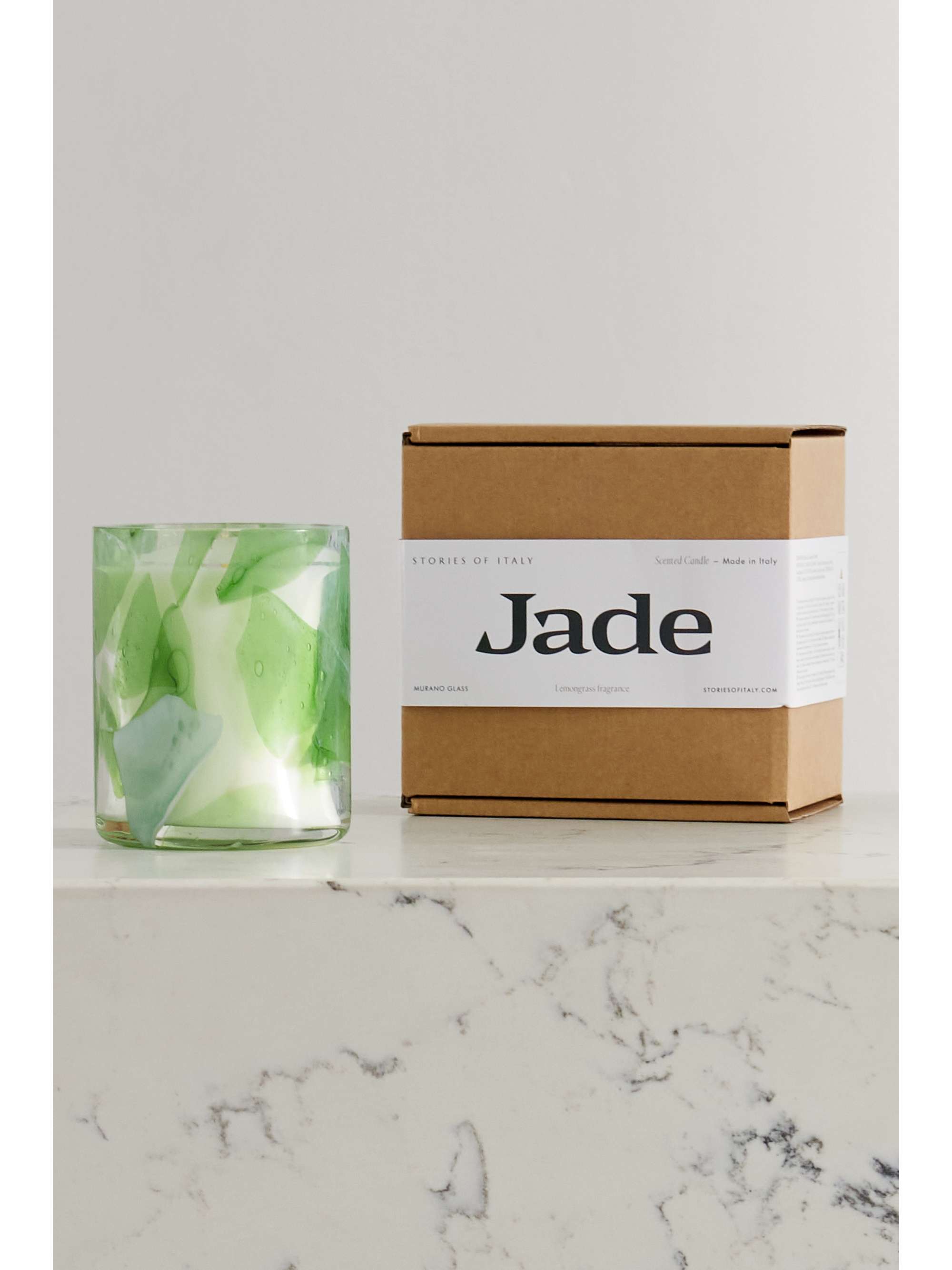 STORIES OF ITALY Watercolor Jade scented candle, 700g NETAPORTER