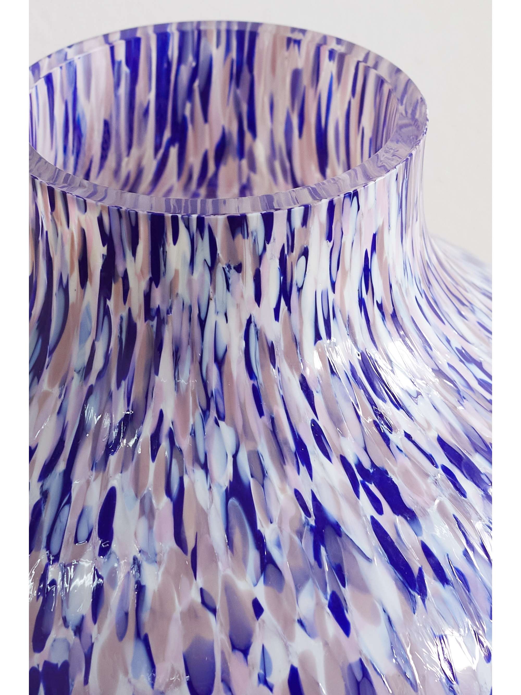 STORIES OF ITALY Macchia su Macchia Olla Murano glass vase