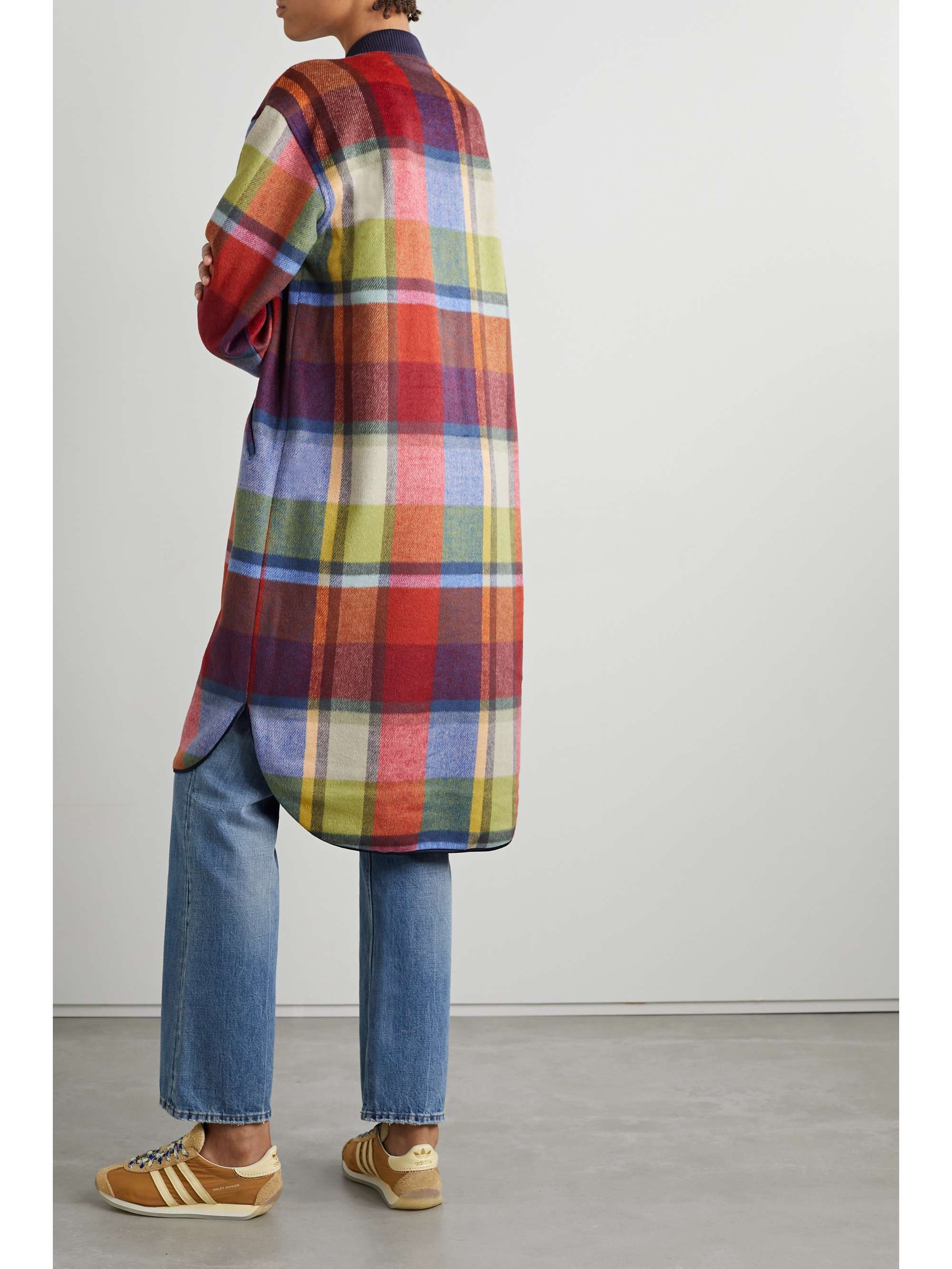 The Great - Checked Flannel Jacket - Red - 0 - Net A Porter