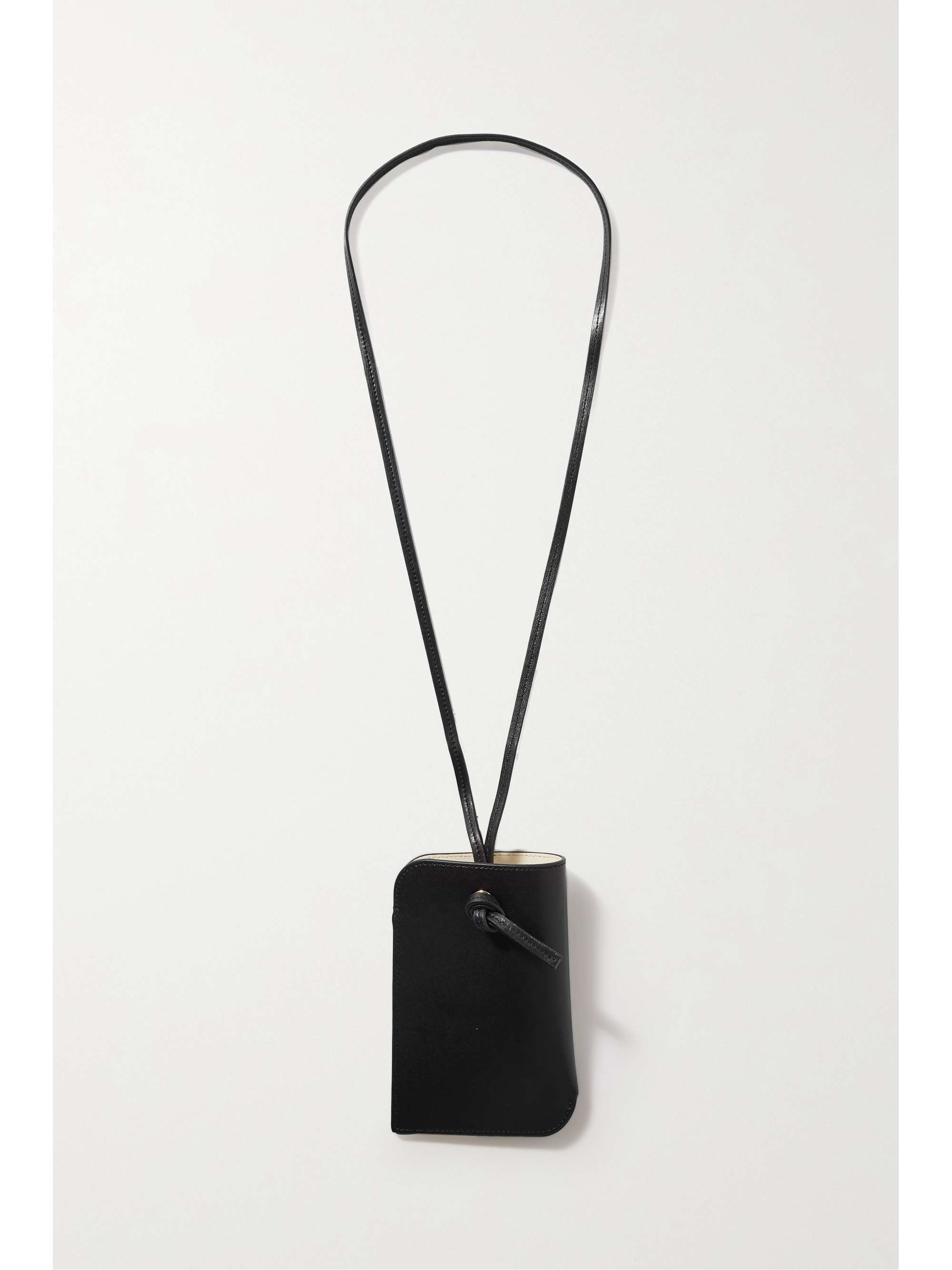 TOTEME Embellished leather pouch