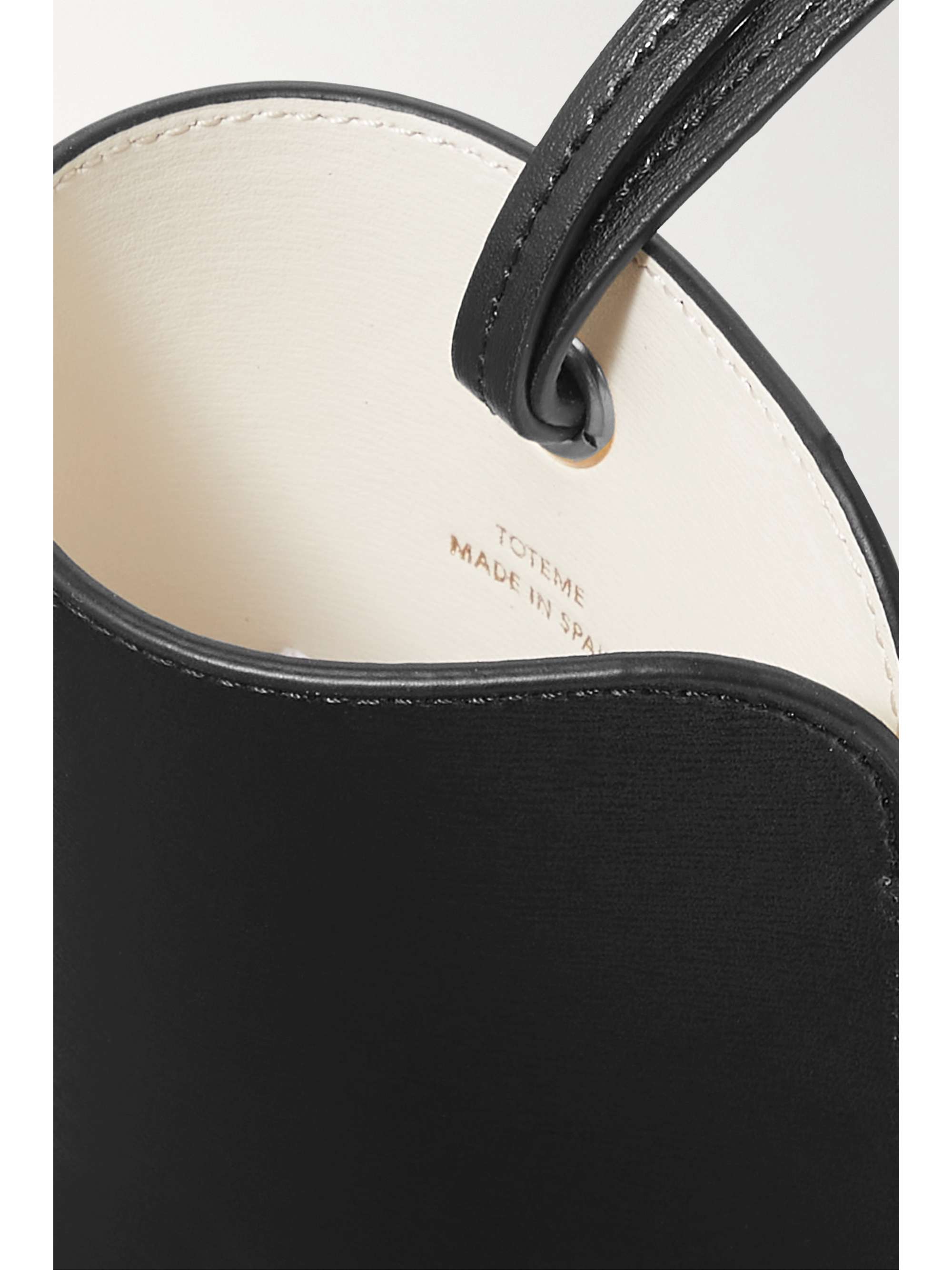 TOTEME Embellished leather pouch