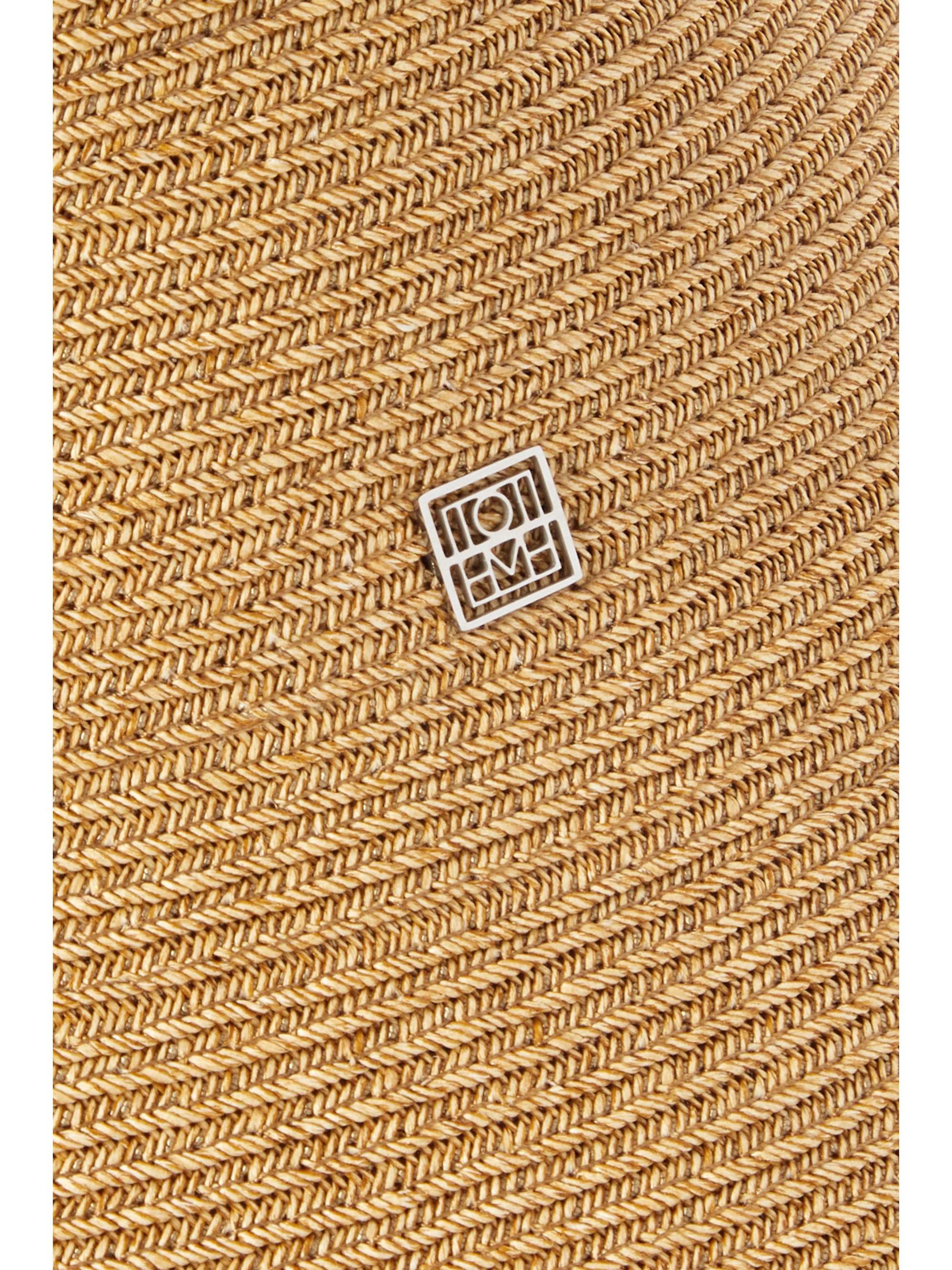 TOTEME Embellished straw sunhat