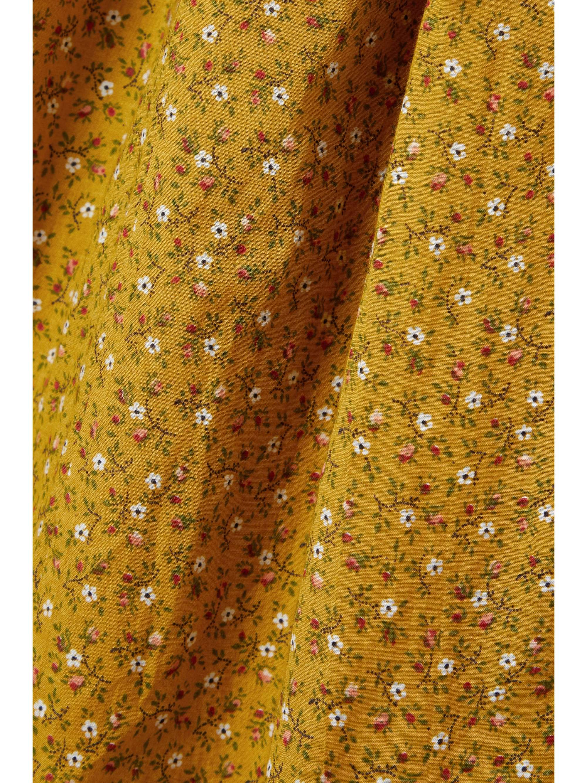 DÔEN + NET SUSTAIN Rory belted floral-print organic cotton-blend midi dress