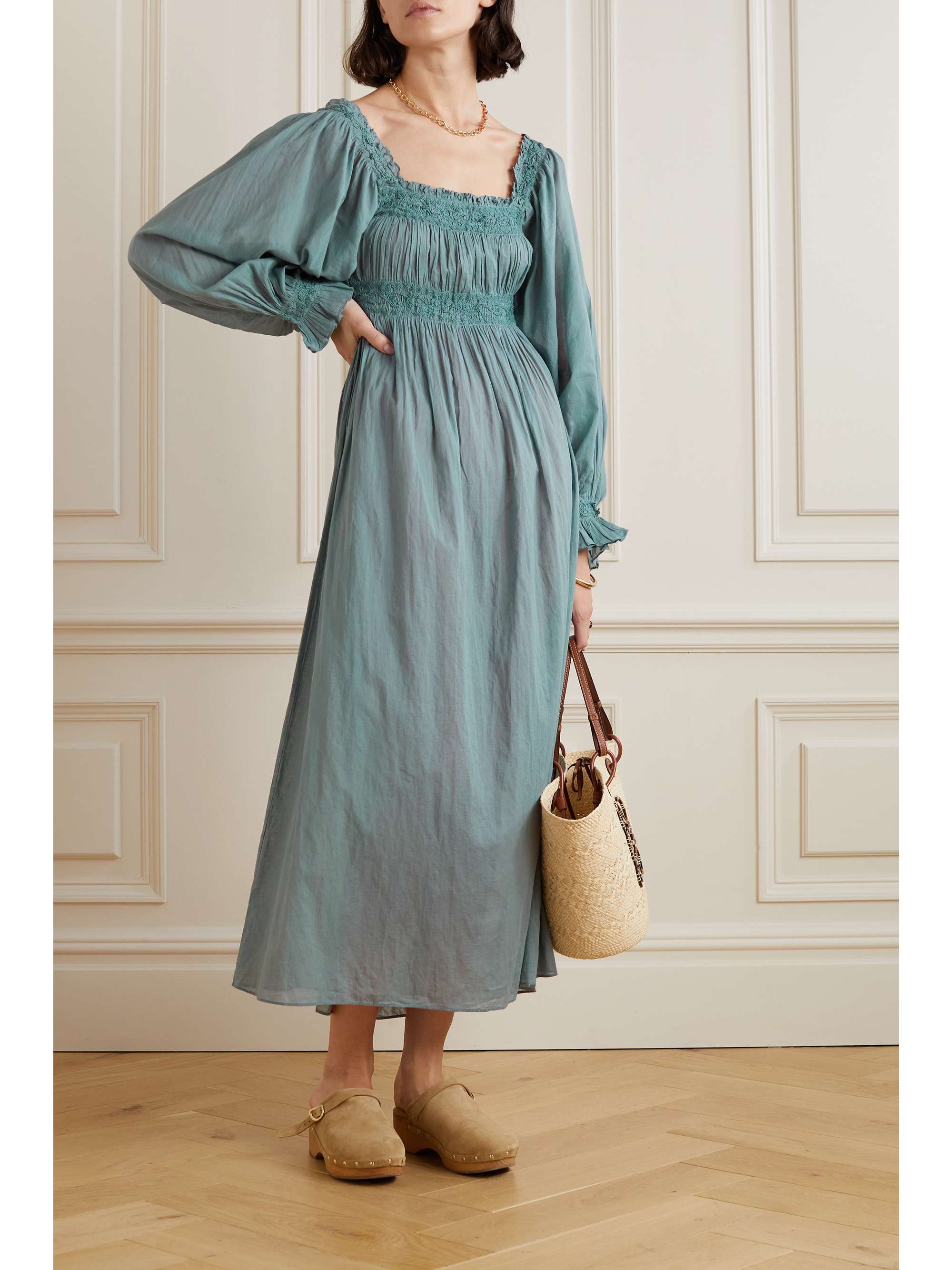 DÔEN Catrinette cotton maxi dress