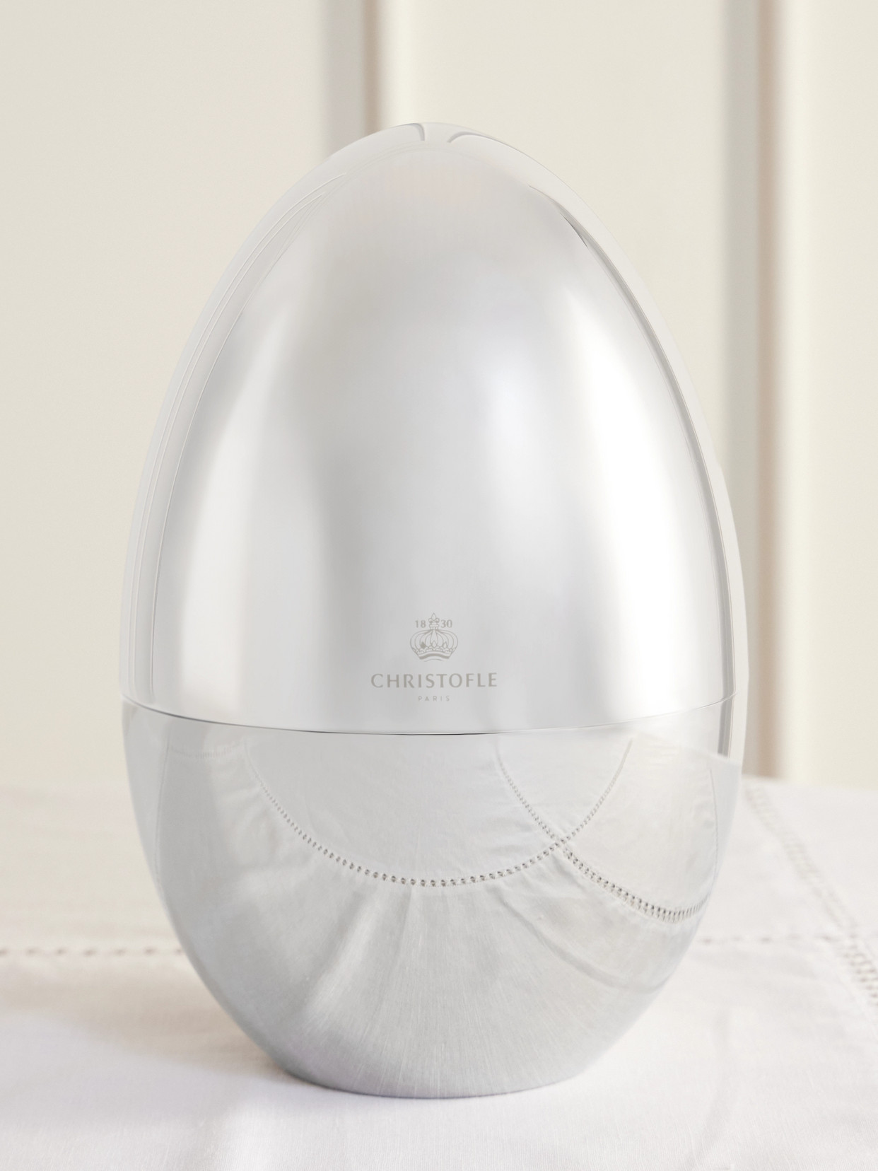 Christofle Mood Asia 24-piece Silver-plated Flatware Set With Case In Metallic