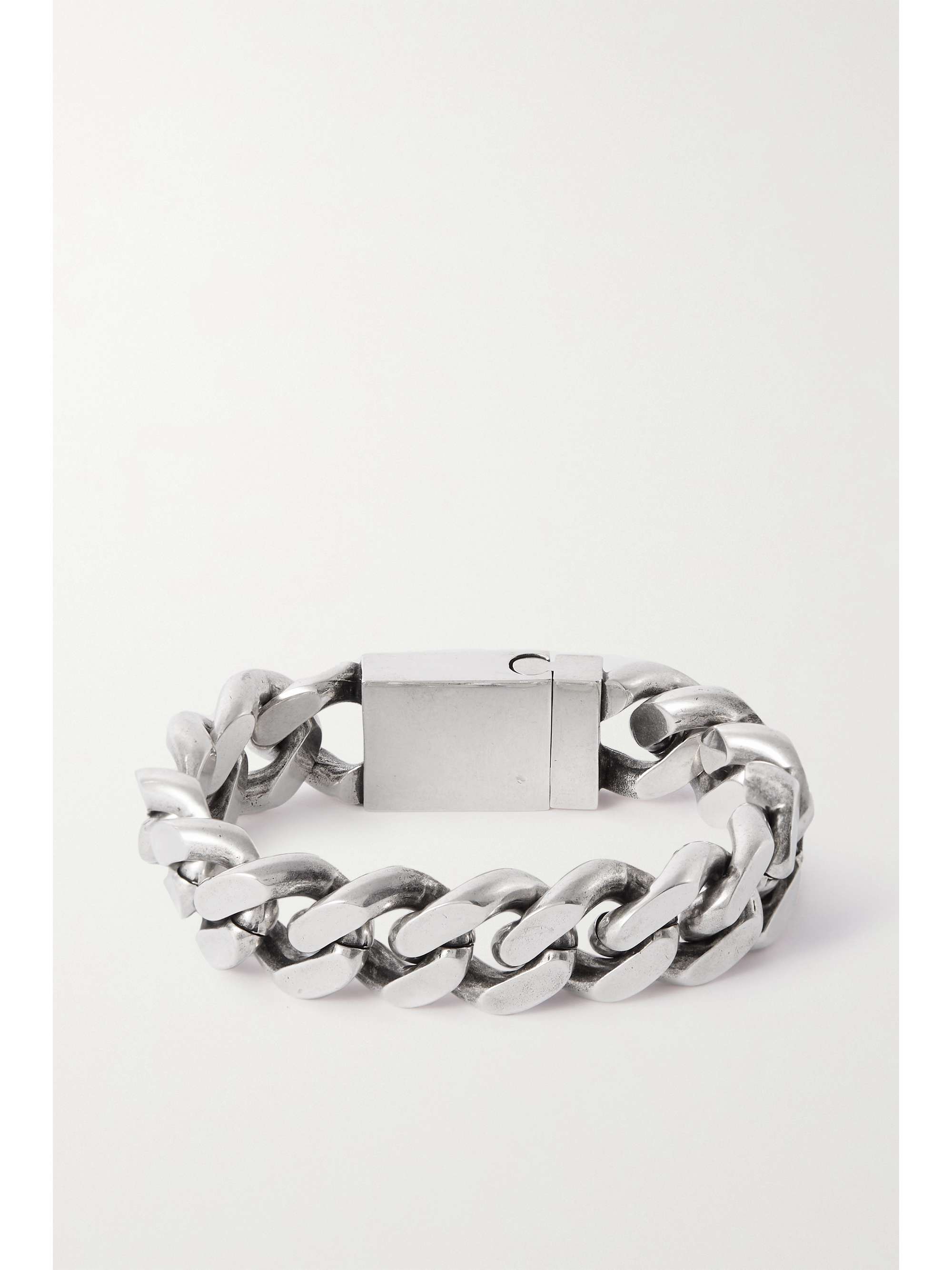 SAINT LAURENT Silver-tone bracelet | NET-A-PORTER